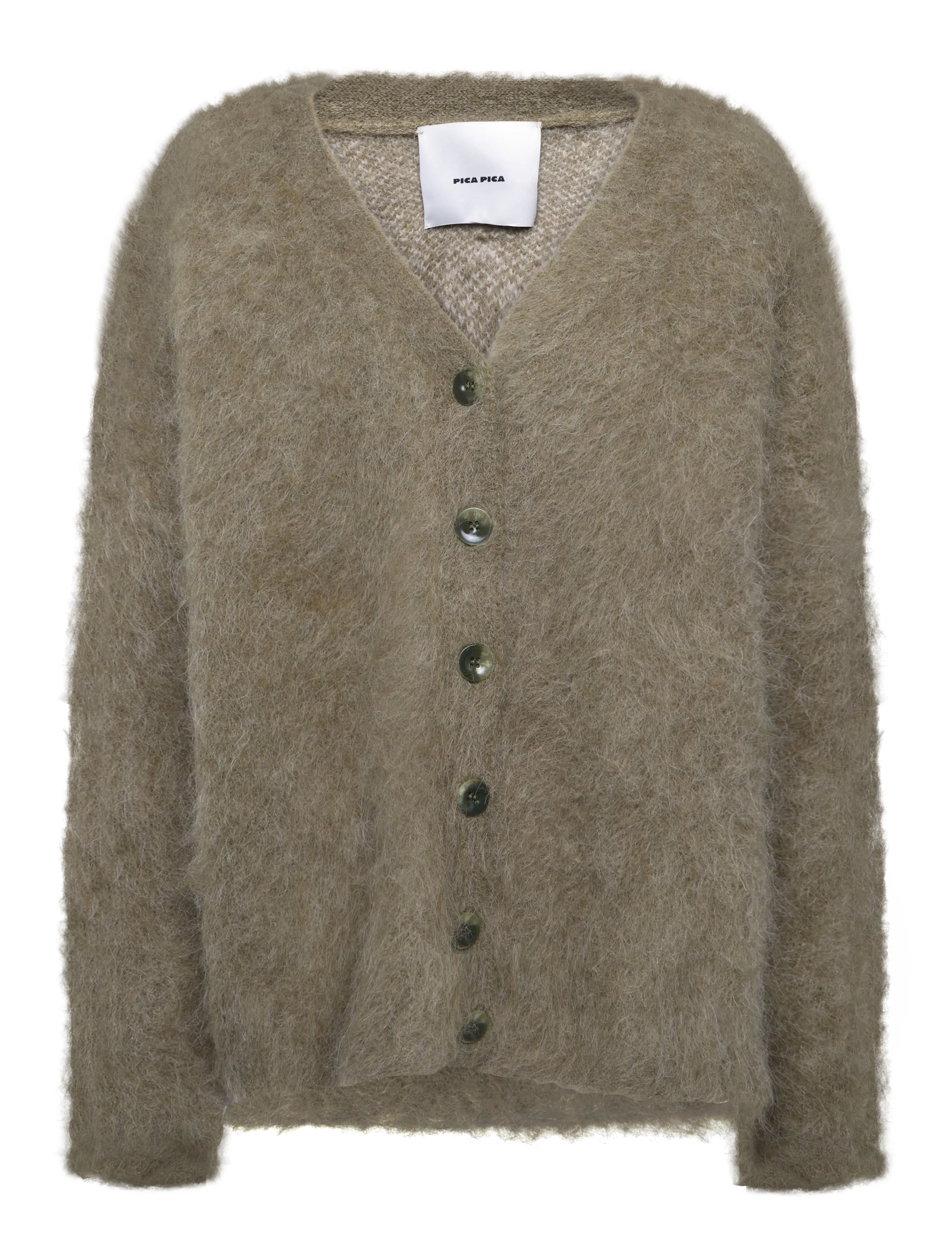 Pica Pica HARRY PICA CARDIGAN - Strickjacken - FERN GREEN / khaki/green