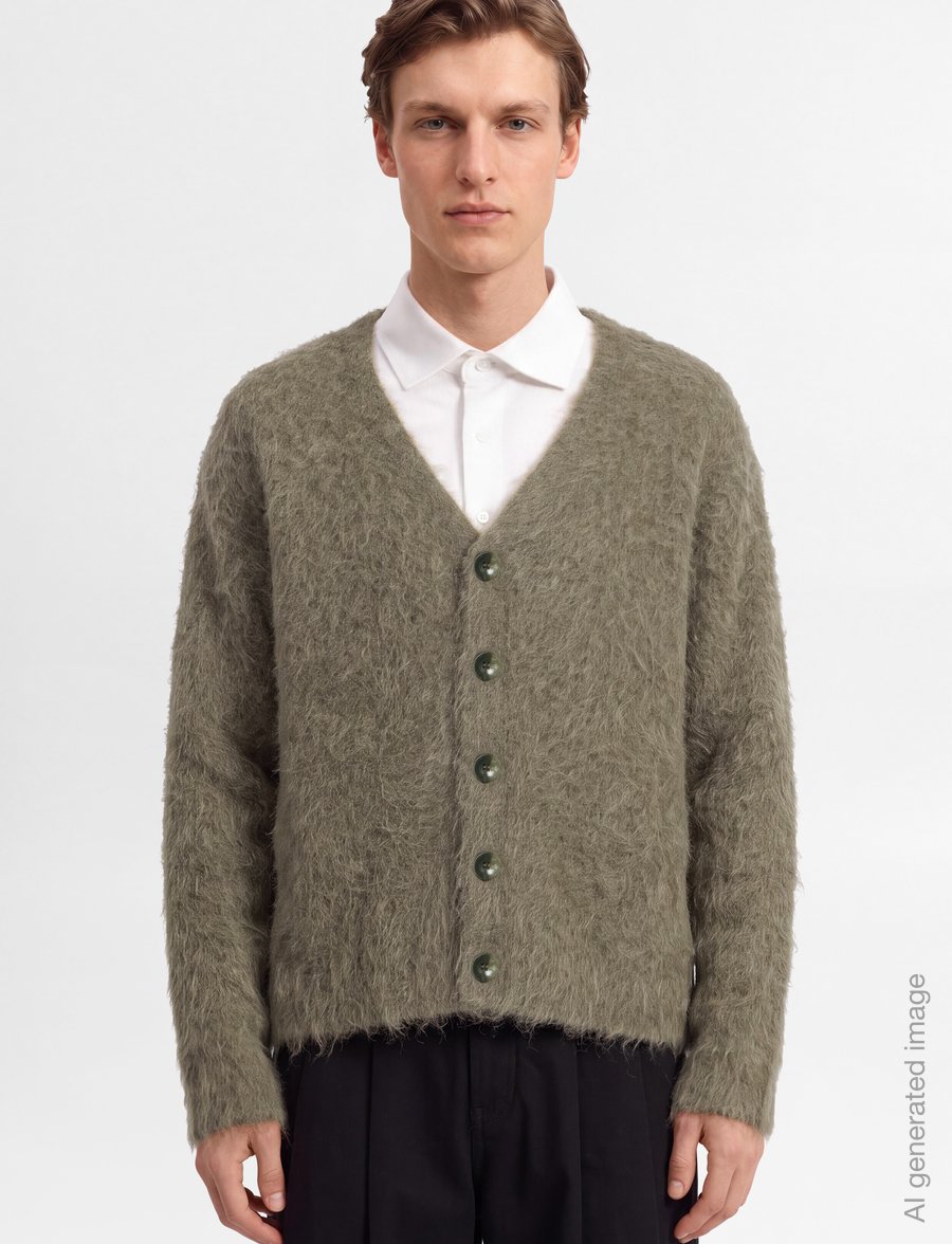 Pica Pica - HARRY PICA CARDIGAN - cardigans - fern green - 3