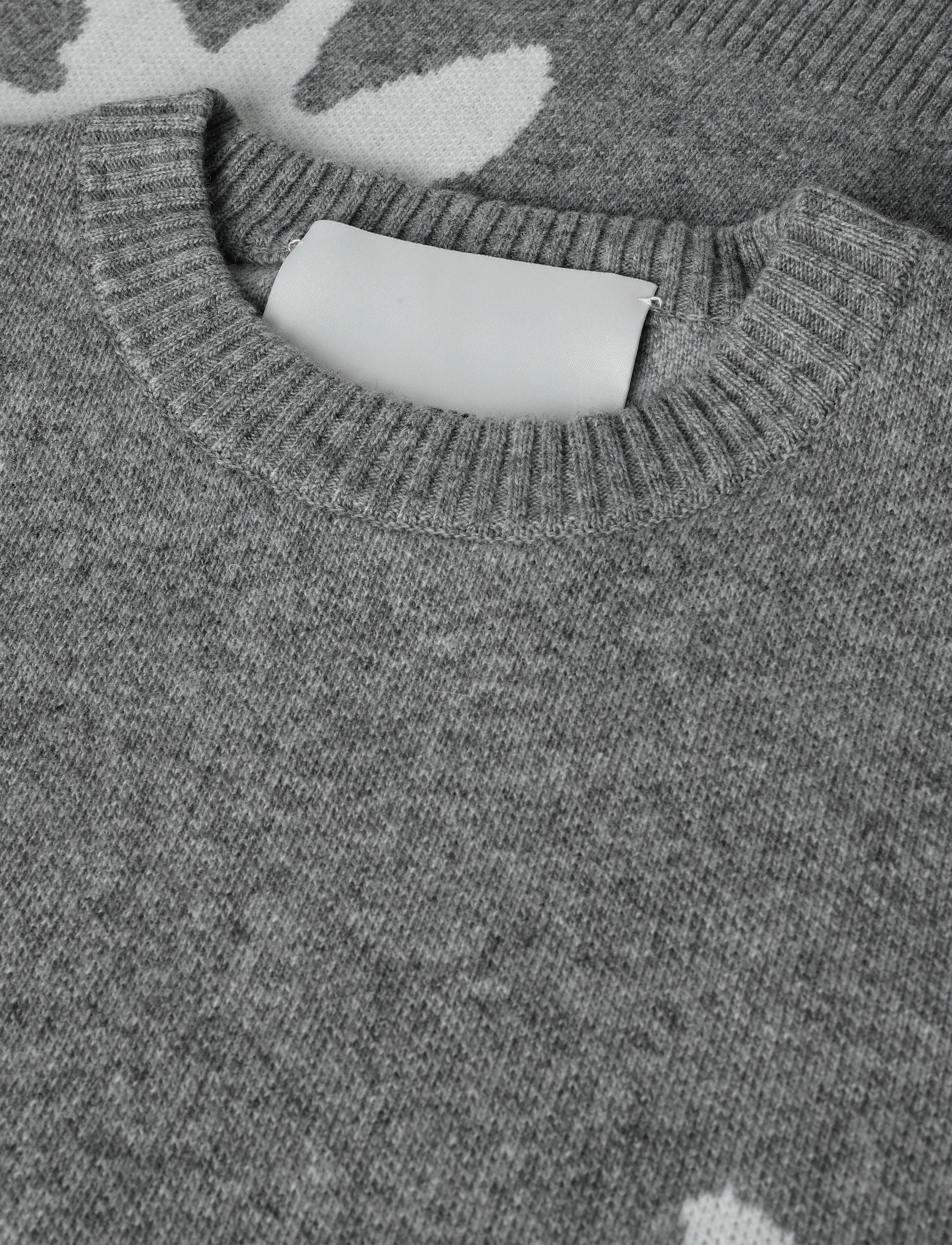 Pica Pica - EDELWEISS FLOWER KNIT - grey melange - 2