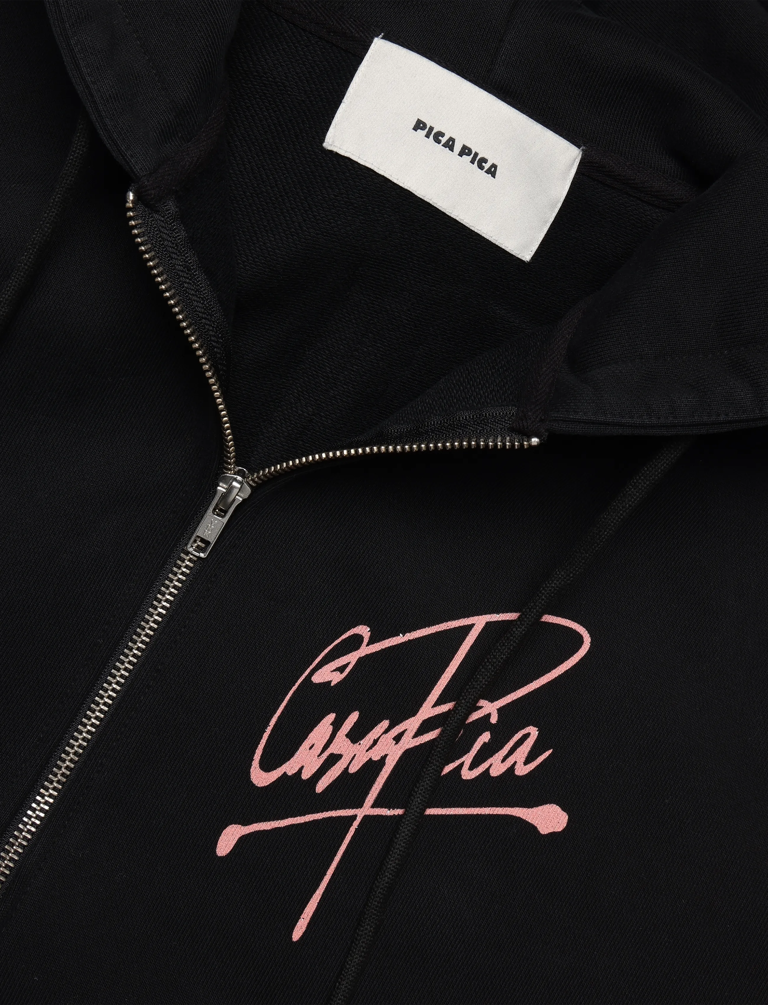 Pica Pica - MEHDI ZIP HOODIE - DICES - kapuutsiga pusad - washed black - 2