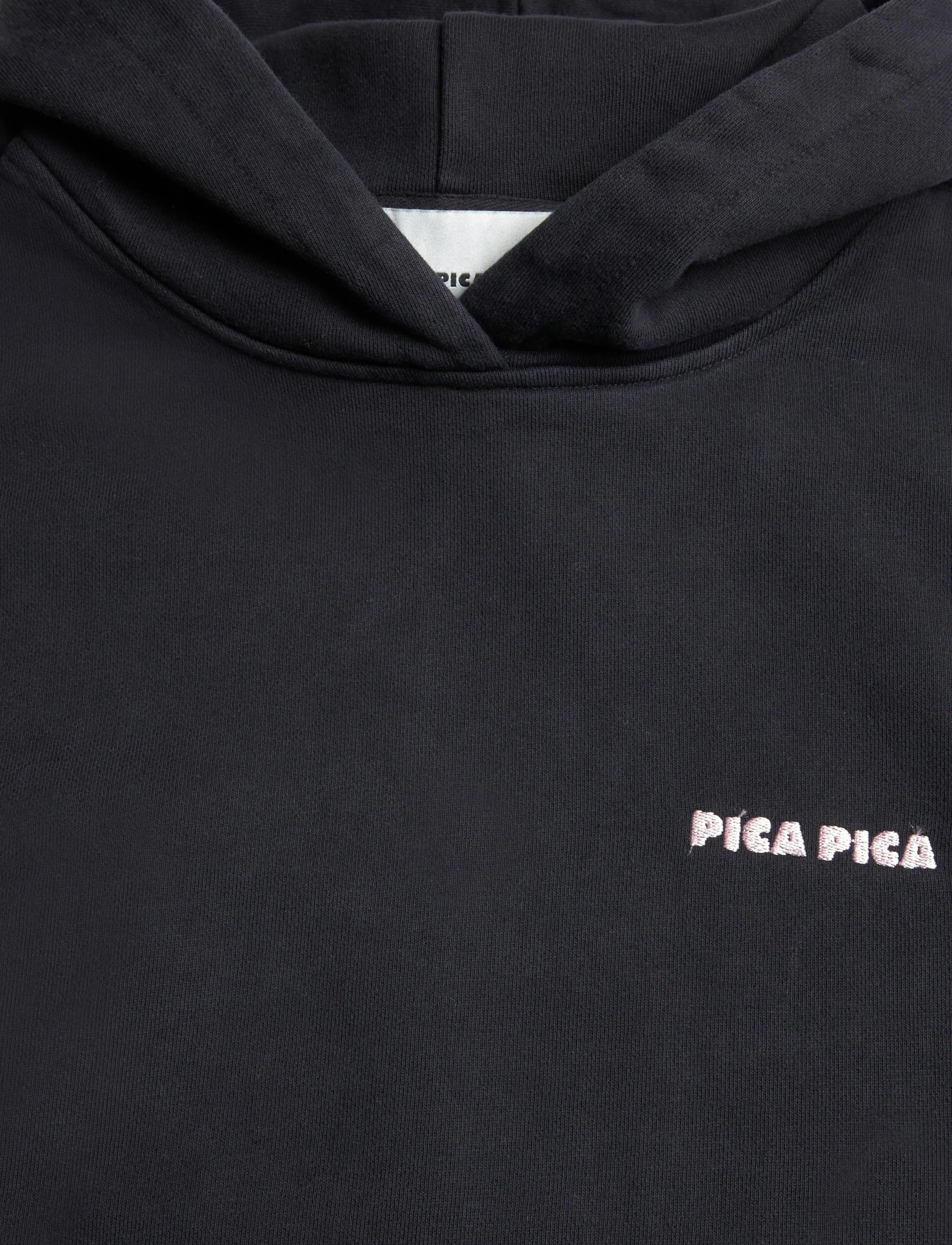 Pica Pica - PALO HOODIE - RAGAZZA SCI - kapuzenpullover - washed black - 2