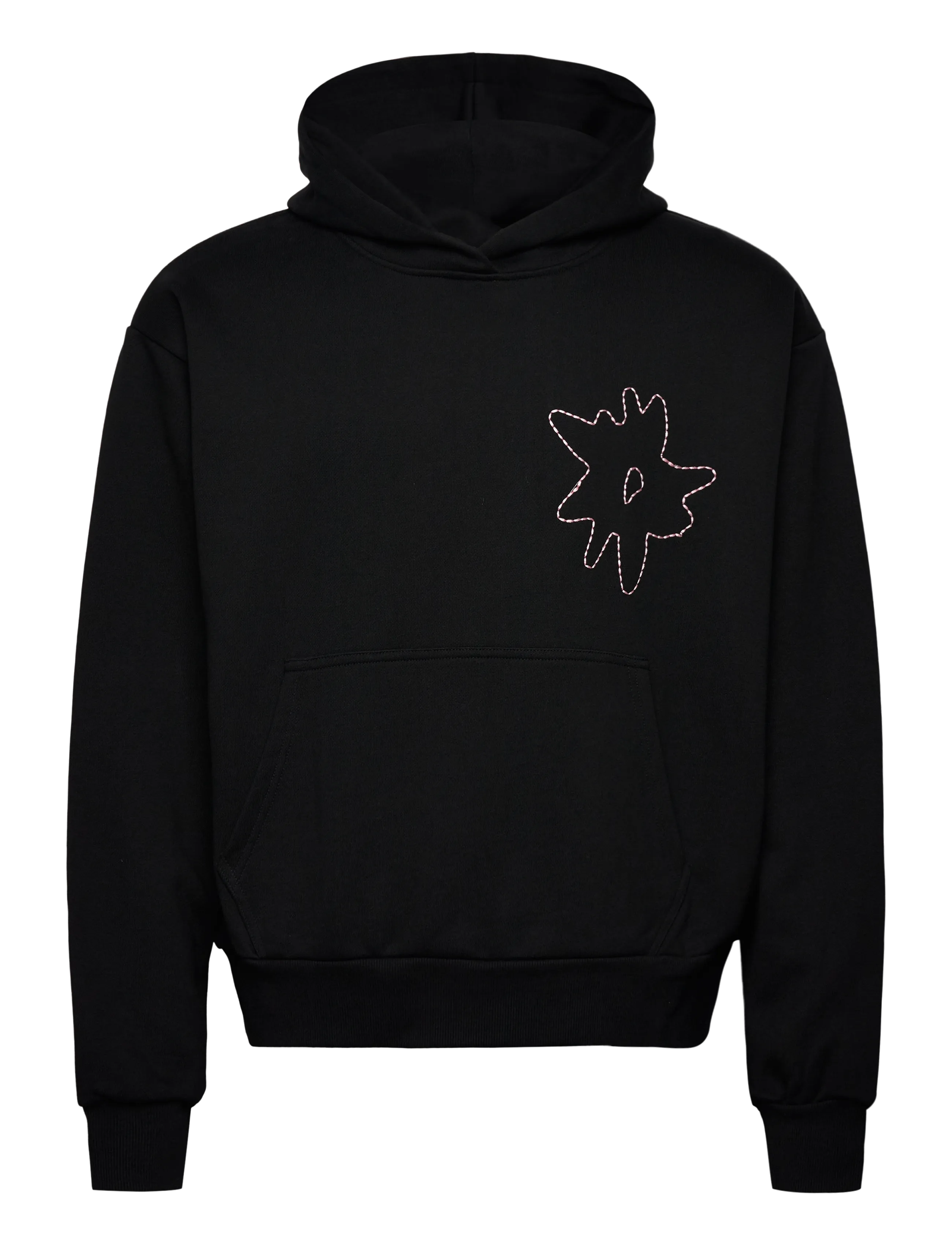 Pica Pica PALO HOODIE - HANDWRITTEN - Kleidung - BLACK / black