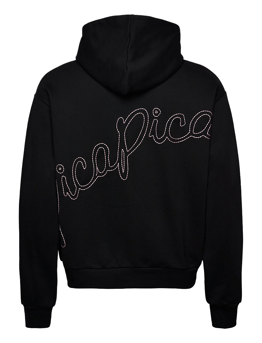 Pica Pica - PALO HOODIE - HANDWRITTEN - kapuzenpullover - black - 1