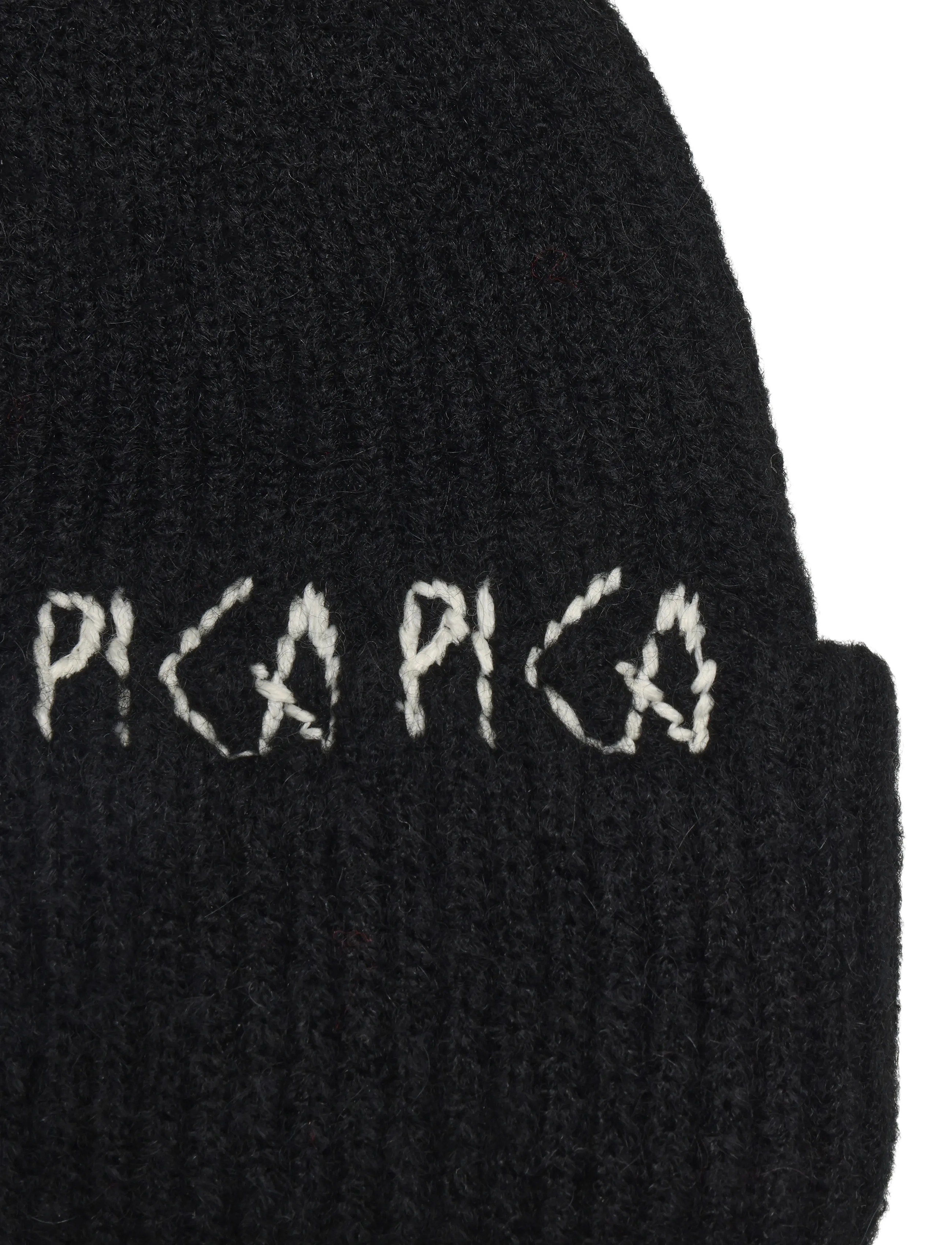 Pica Pica - WOOLBLEND BEANIE - nach stil kaufen - black - 2