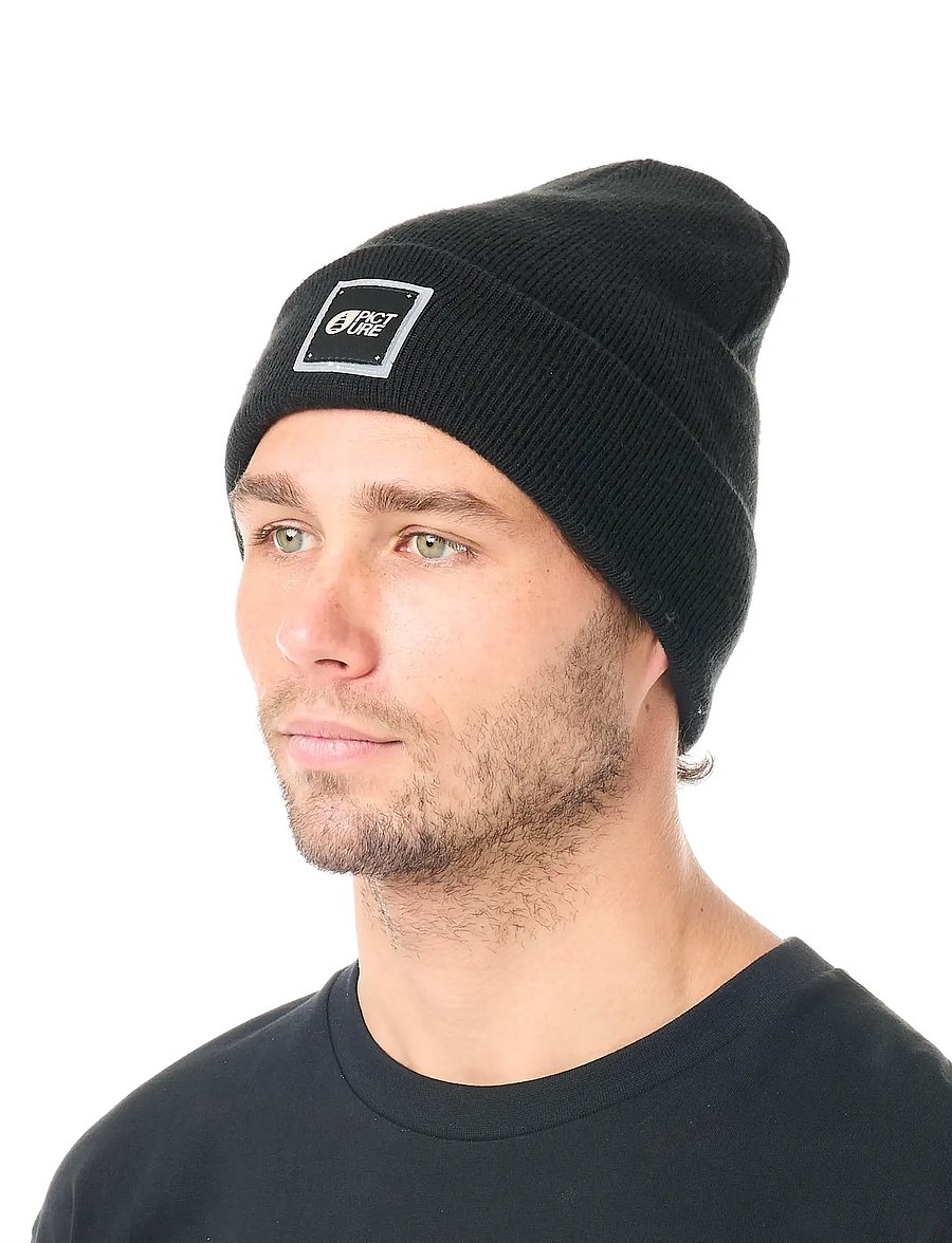 PICTURE ORGANIC CLOTHING - UNCLE BEANIE - mützen - black ii - 0
