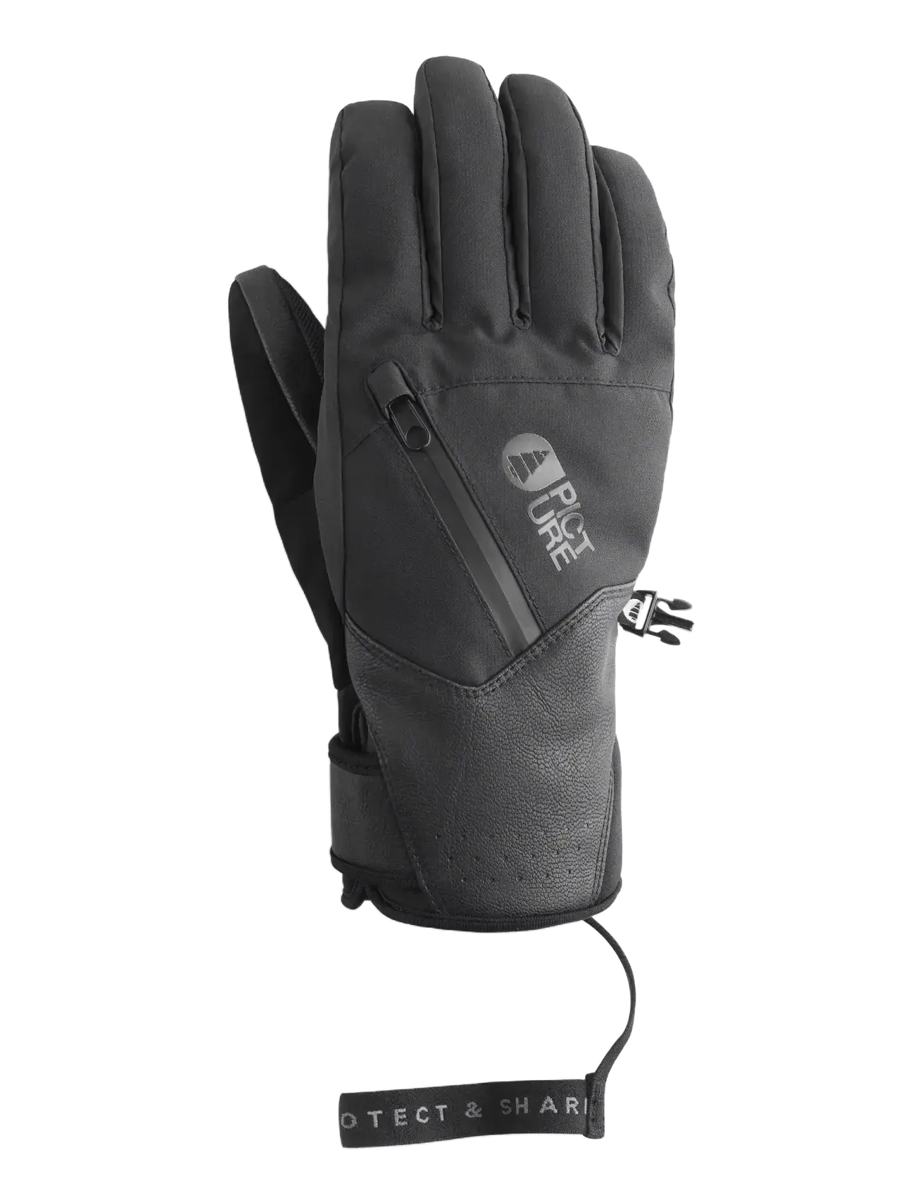 PICTURE ORGANIC CLOTHING - KAKISA GLOVES - fingerhandschuhe - a black - 1