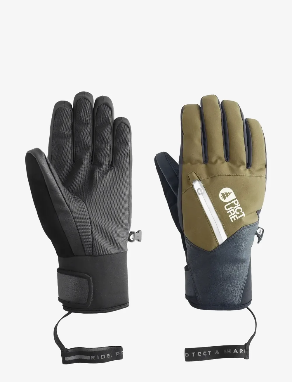 PICTURE ORGANIC CLOTHING - KAKISA GLOVES - gants avec doigts - b tobacco - 0