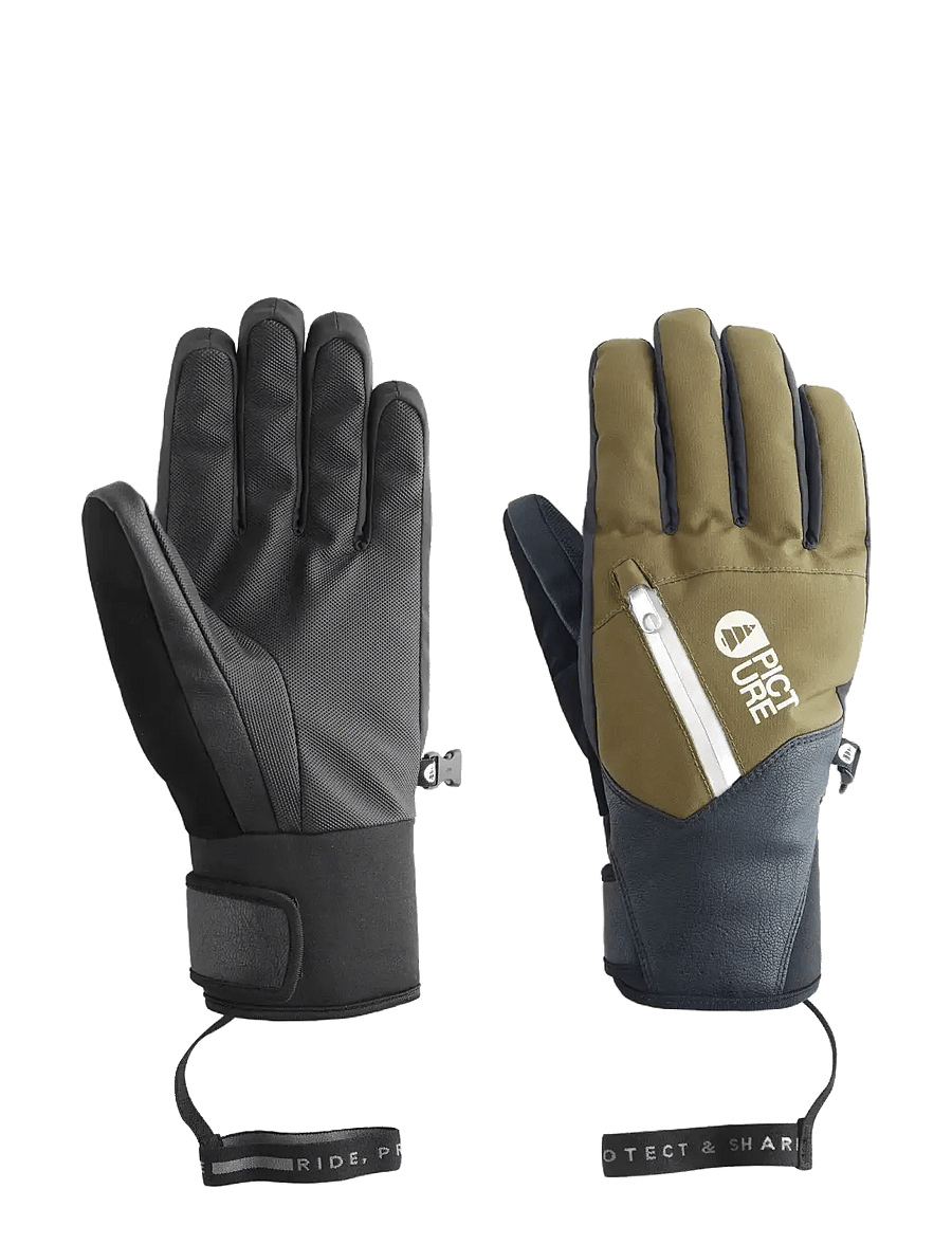 PICTURE ORGANIC CLOTHING - KAKISA GLOVES - fingerhandschuhe - b tobacco - 0