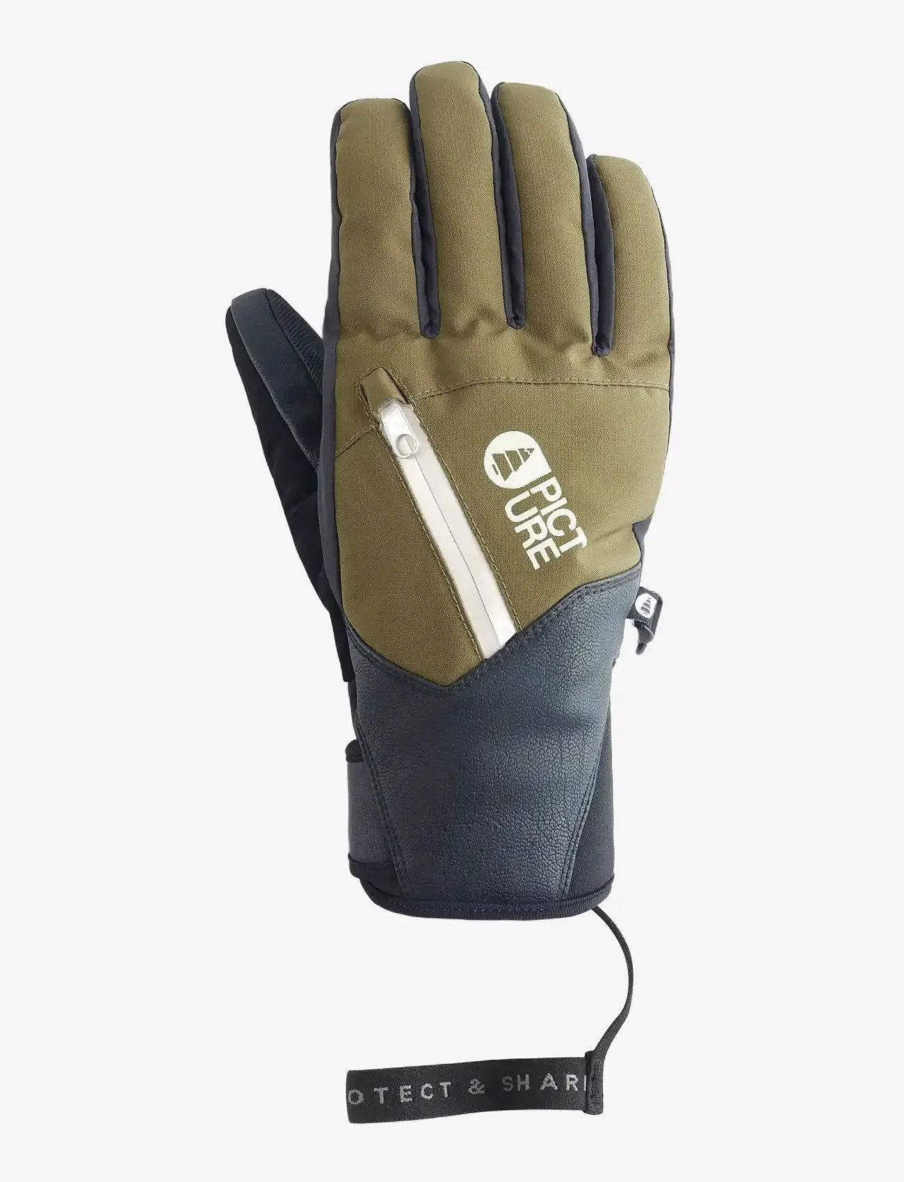 PICTURE ORGANIC CLOTHING - KAKISA GLOVES - fingervantar - b tobacco - 1