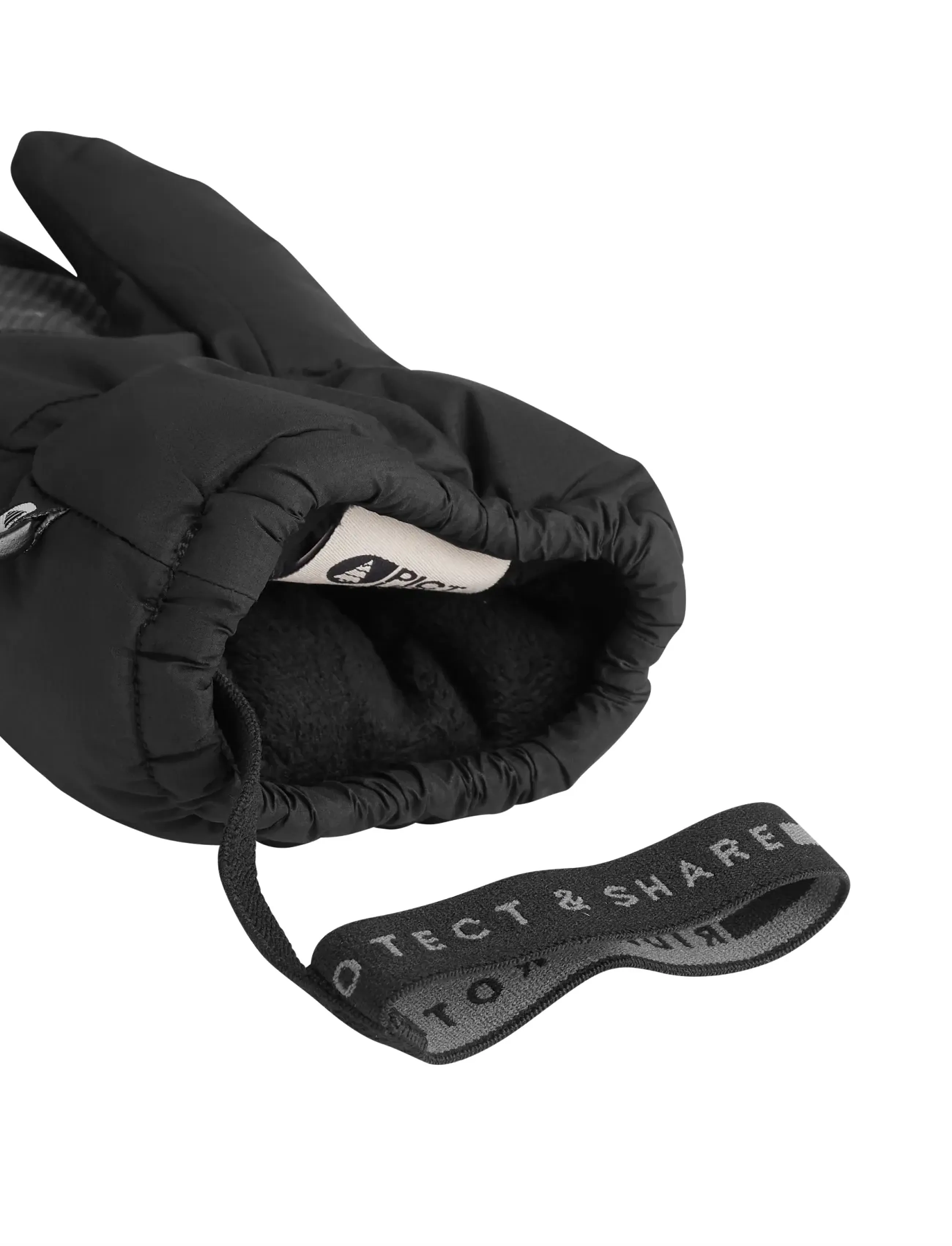 PICTURE ORGANIC CLOTHING - PUFFY MITTS - fäustlinge - black - 3
