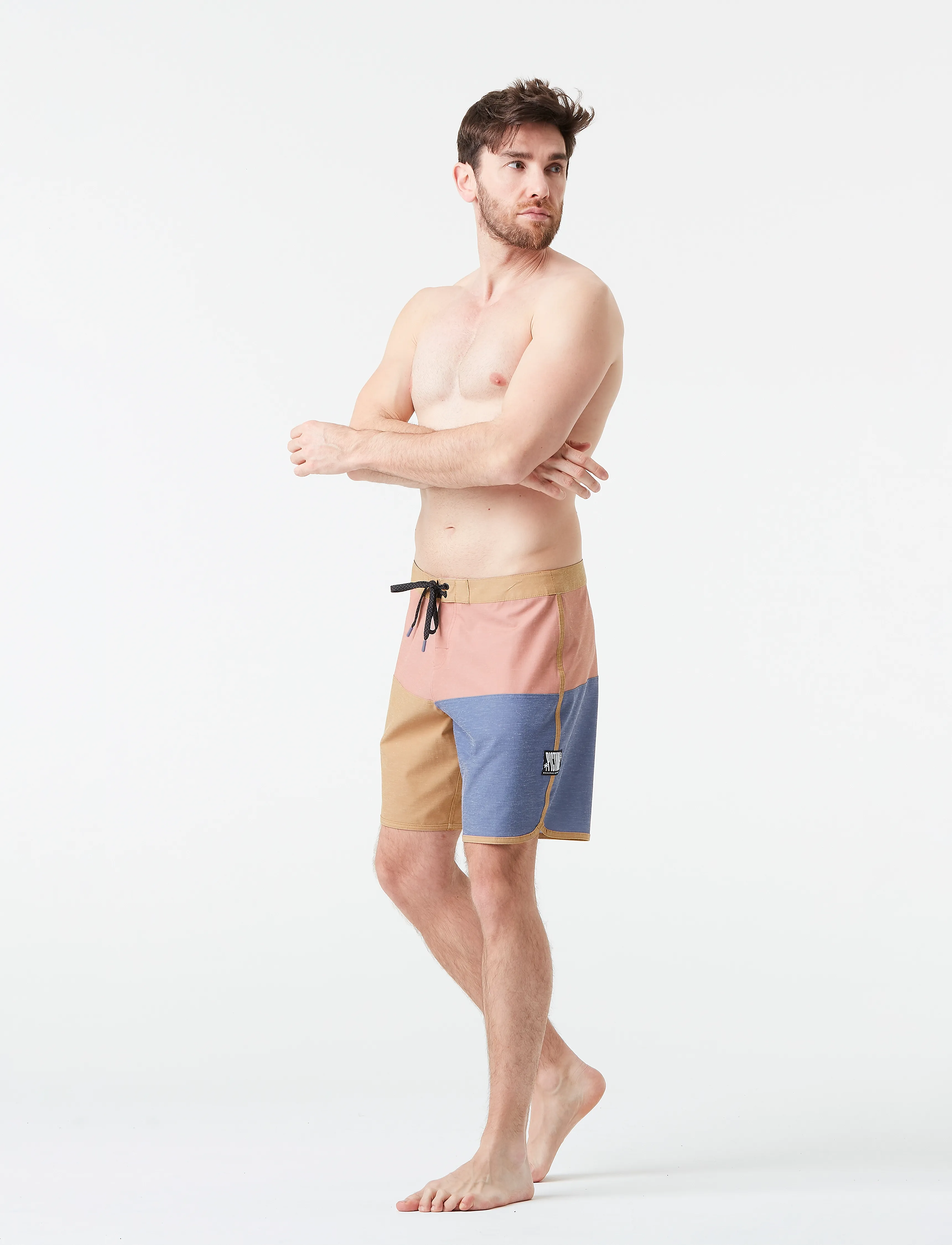 PICTURE ORGANIC CLOTHING - ANDY HERITAGE 17 BRDS - badebukser - a dark stone - 4