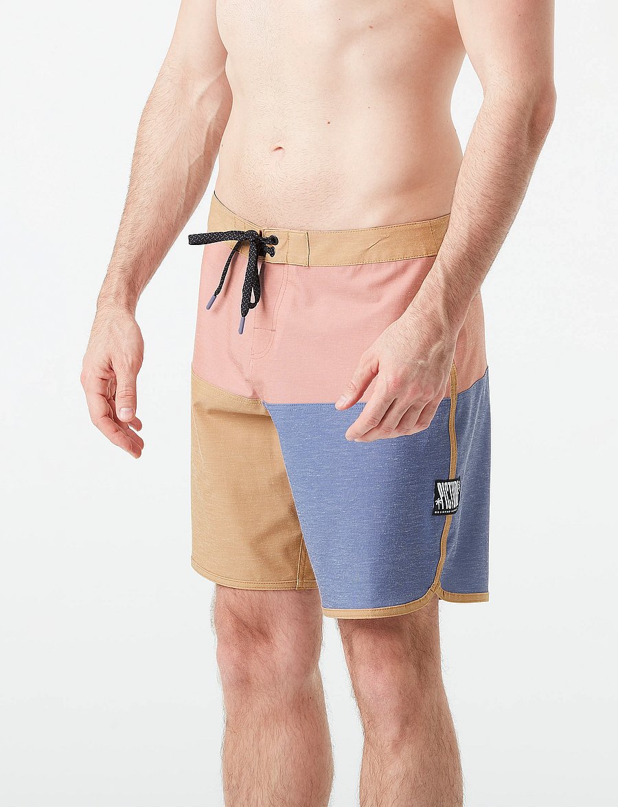 PICTURE ORGANIC CLOTHING - ANDY HERITAGE 17 BRDS - badebukser - a dark stone - 3