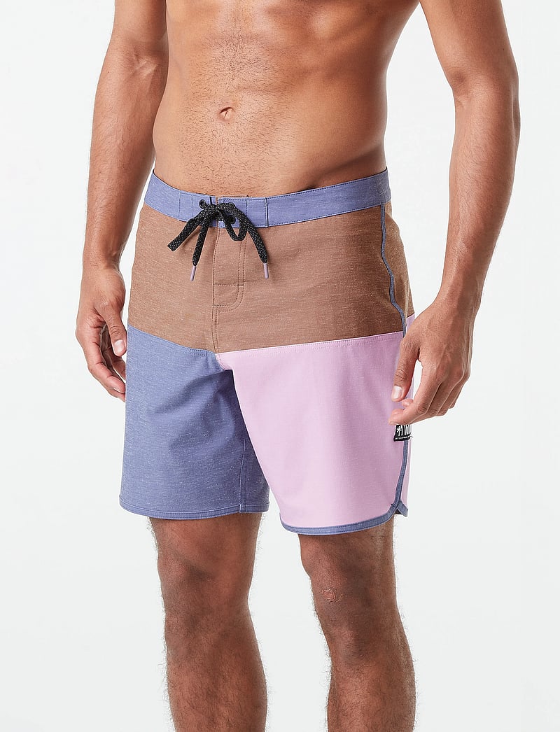 PICTURE ORGANIC CLOTHING - ANDY HERITAGE 17 BRDS - shorts de bain - c skipper blue - 3