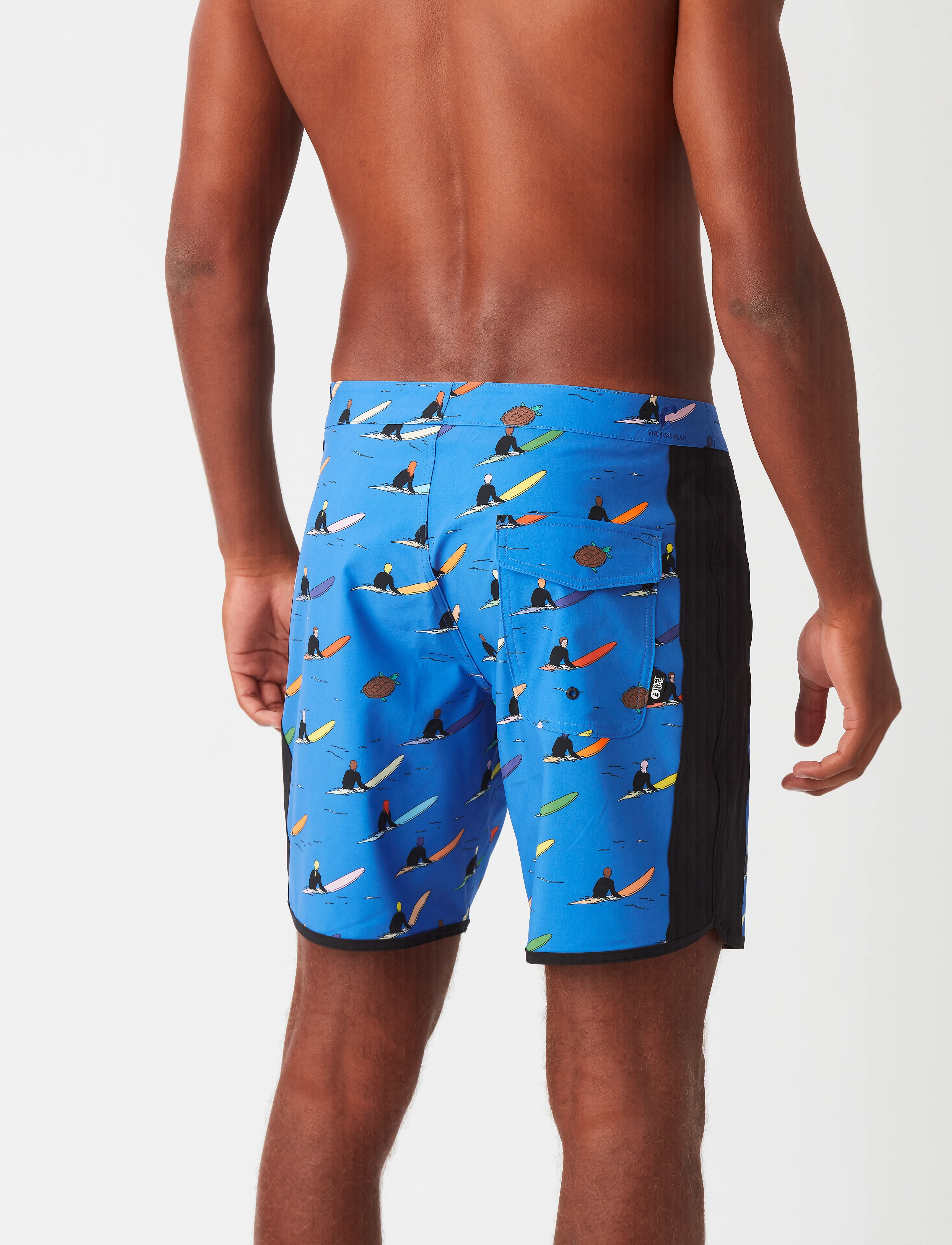 PICTURE ORGANIC CLOTHING Sb 17 Boardshorts, Mænd, Surfer Badeshorts, Blå, Str: 32