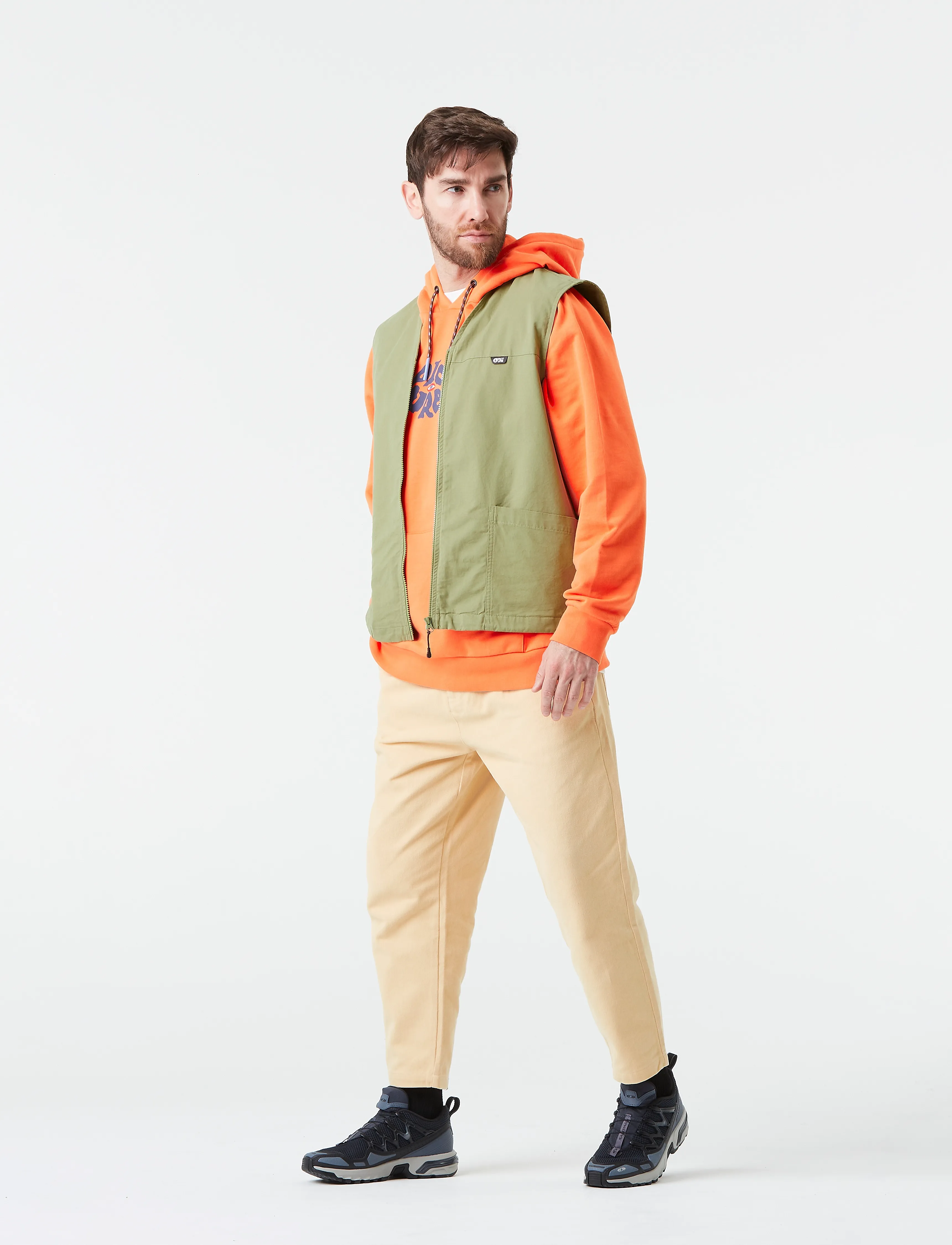 PICTURE ORGANIC CLOTHING - SKALAR PANTS - casual trousers - a wood ash - 4