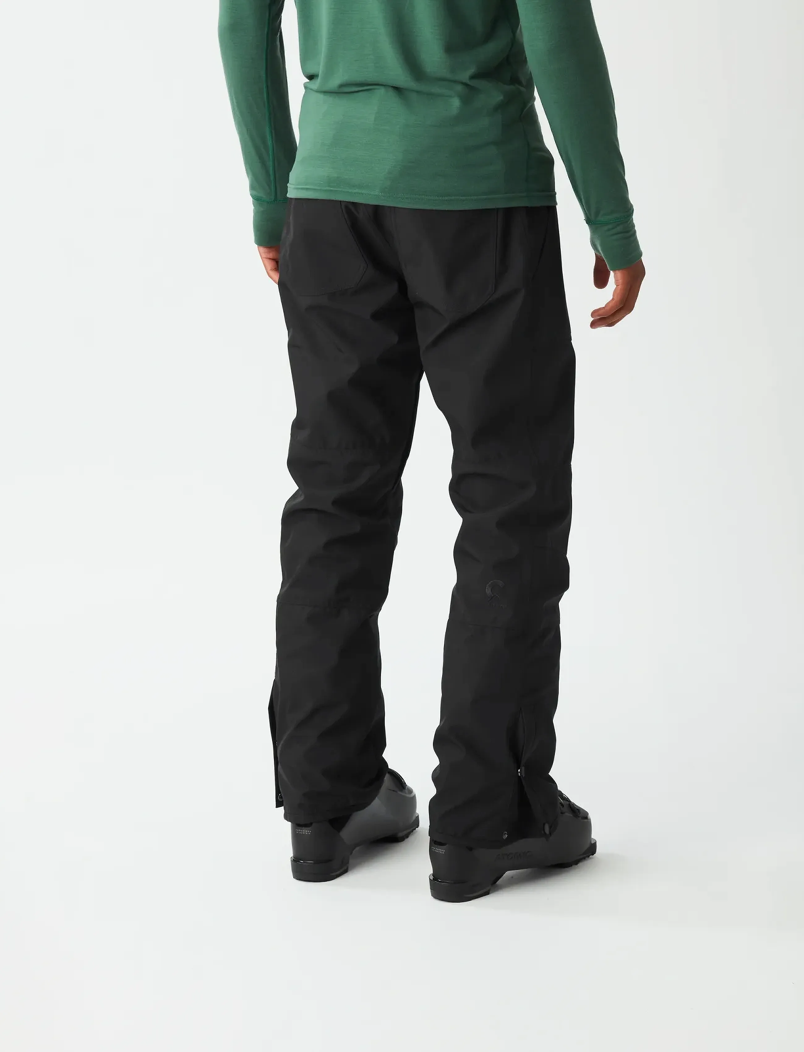 PICTURE ORGANIC CLOTHING - PLAN PANTS - skiing pants - a black - 3
