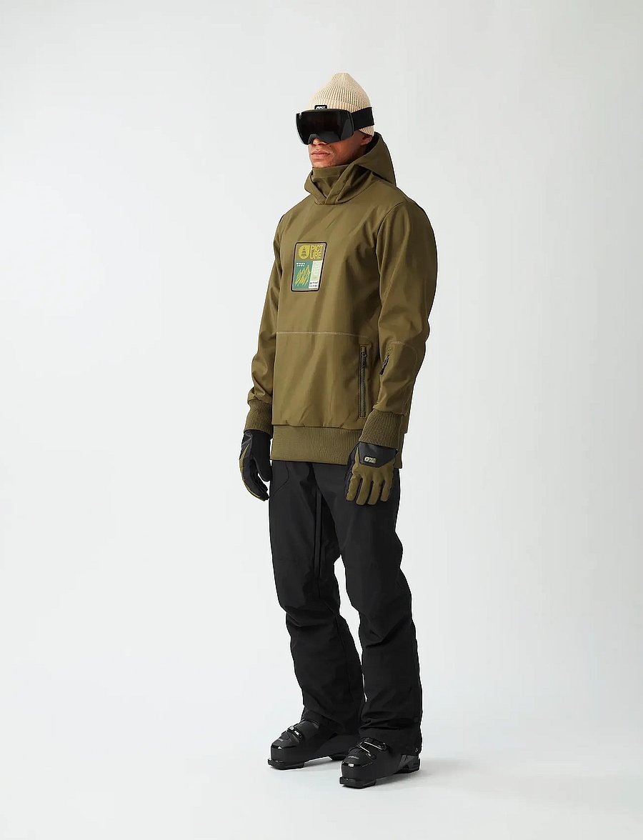 PICTURE ORGANIC CLOTHING - PLAN PANTS - skibukser - a black - 4