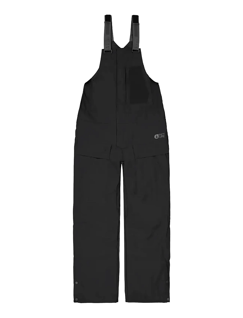 PICTURE ORGANIC CLOTHING - TESTY BIB PANTS - pantalons de ski - a black - 1