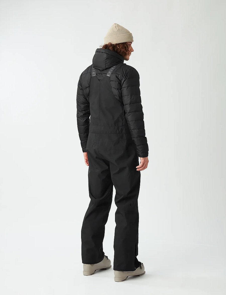 PICTURE ORGANIC CLOTHING - TESTY BIB PANTS - skihosen - a black - 0