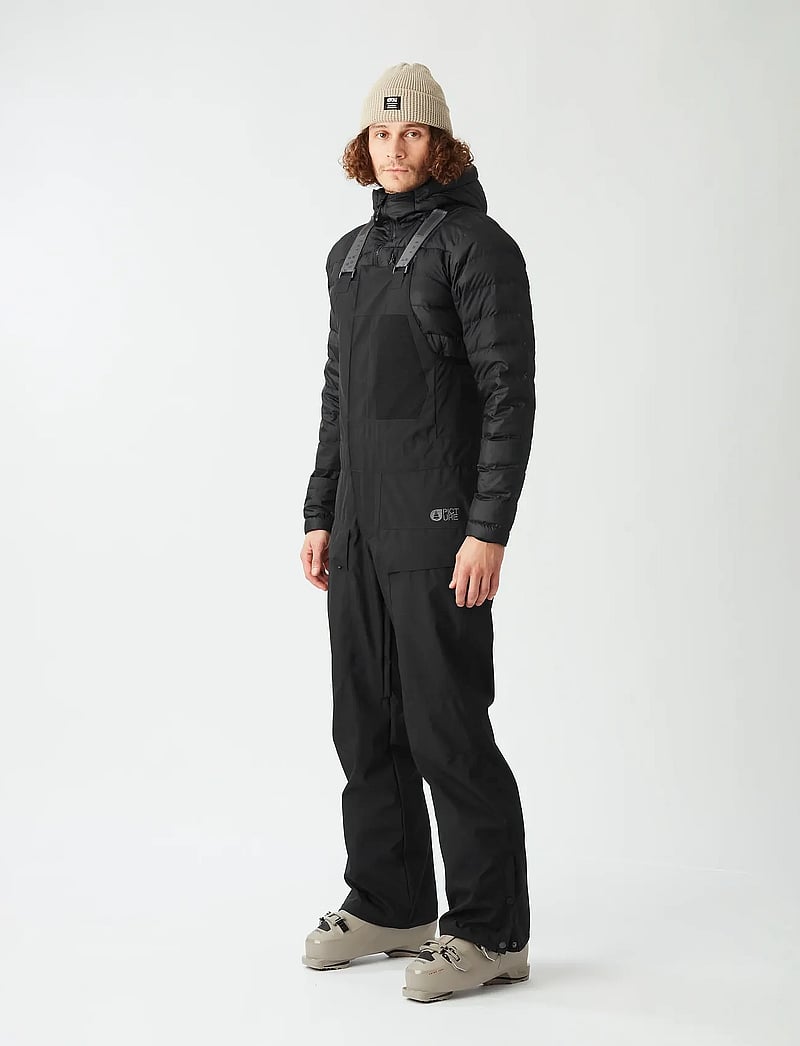 PICTURE ORGANIC CLOTHING - TESTY BIB PANTS - pantalons de ski - a black - 4