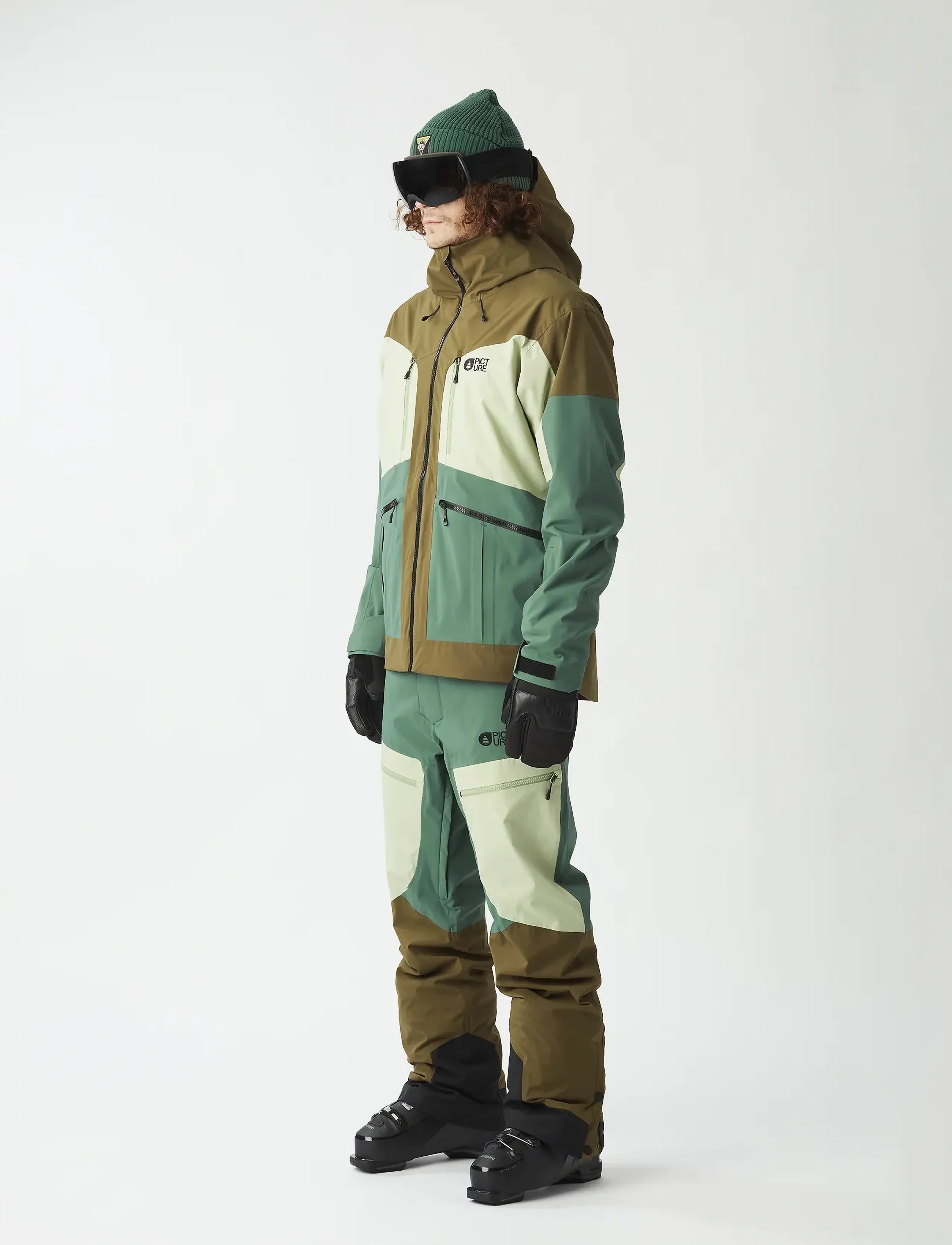 PICTURE ORGANIC CLOTHING Naikoon Pants, XL, Green, Sport Overtøj > Sport Ski Pants, Herre