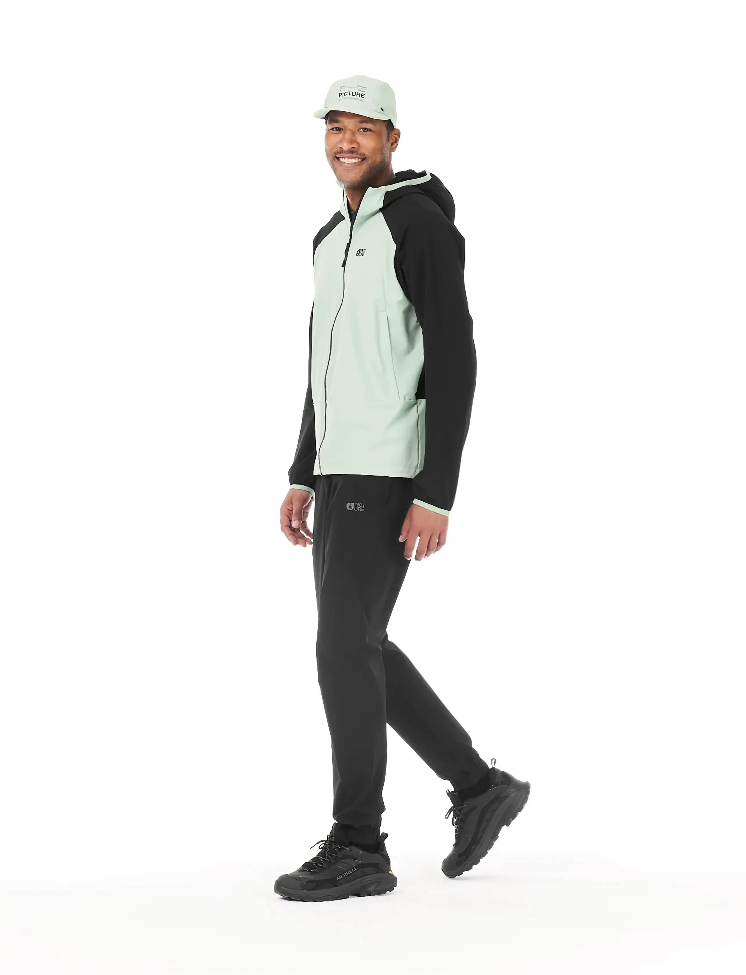PICTURE ORGANIC CLOTHING Lenu Strech Pants, Mænd, Stretch Joggerbukser, Sort, Str: L