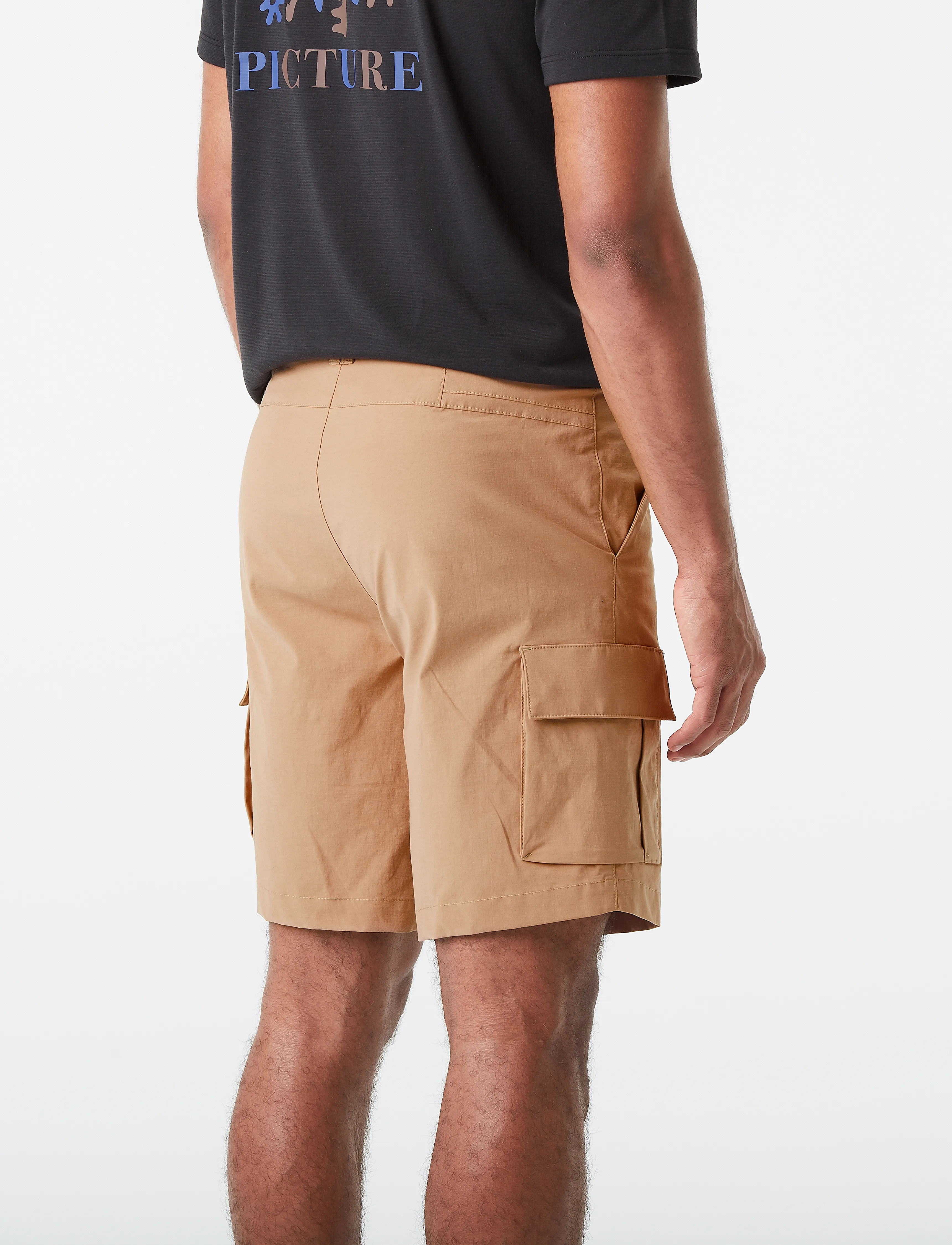 PICTURE ORGANIC CLOTHING - ALPHO SHORTS - outdoorshorts - c dark stone - 4