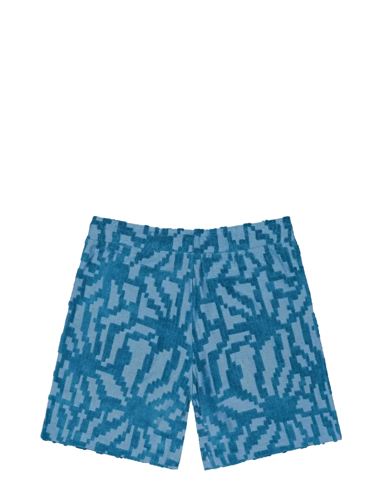 PICTURE ORGANIC CLOTHING - SPONGY SHORTS - friluftsshorts - a blue flower embossed - 1