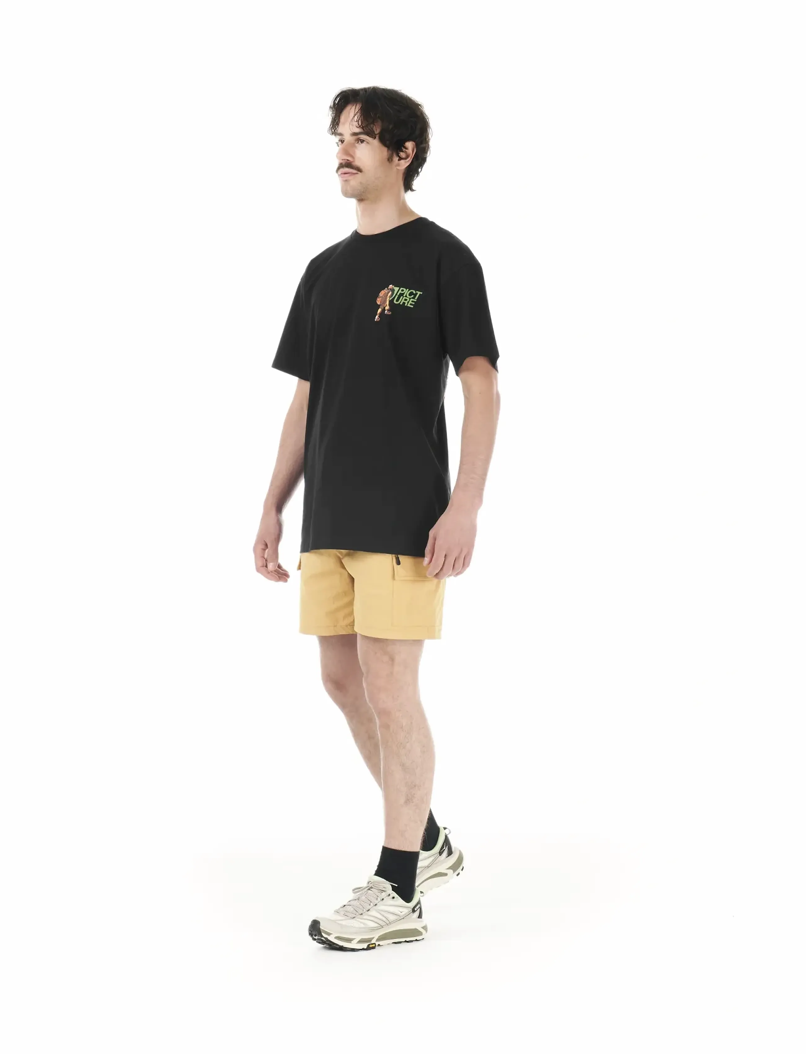 PICTURE ORGANIC CLOTHING Alpho Shorts, Mænd, Cargo Shorts, Beige, Str: 30