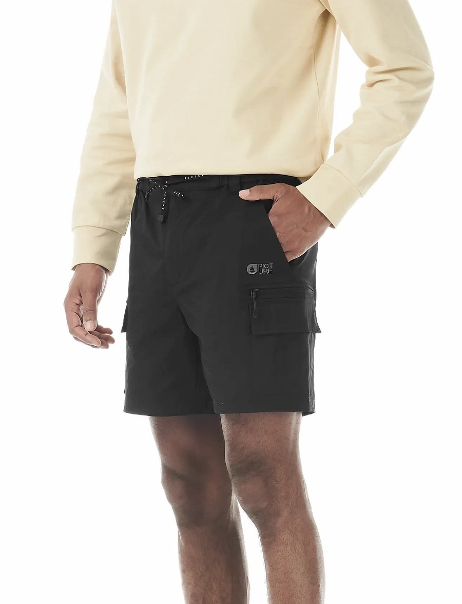 PICTURE ORGANIC CLOTHING - ALPHO SHORTS - outdoorshorts - b black - 3
