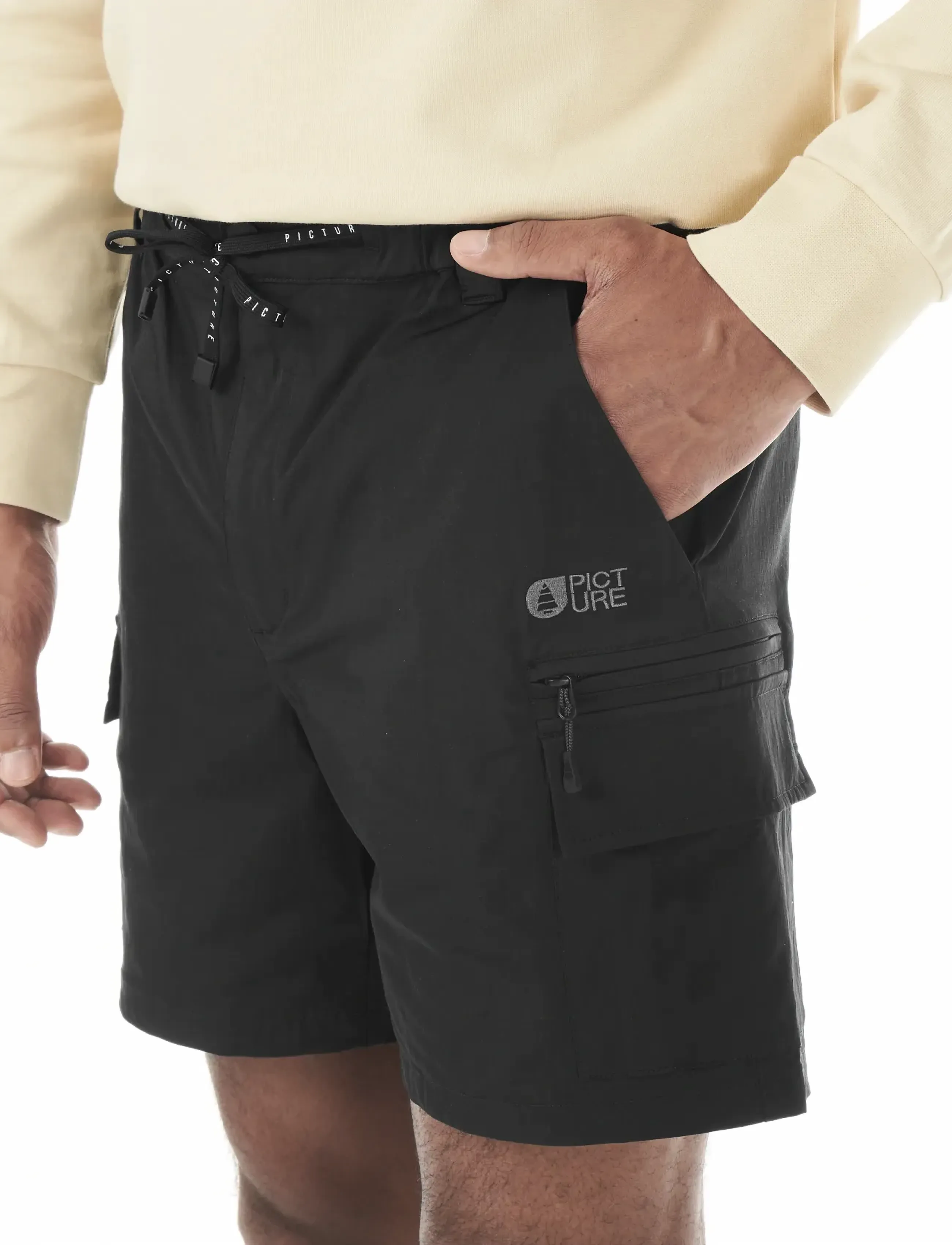 PICTURE ORGANIC CLOTHING - ALPHO SHORTS - lühikesed vabaõhupüksid - b black - 5