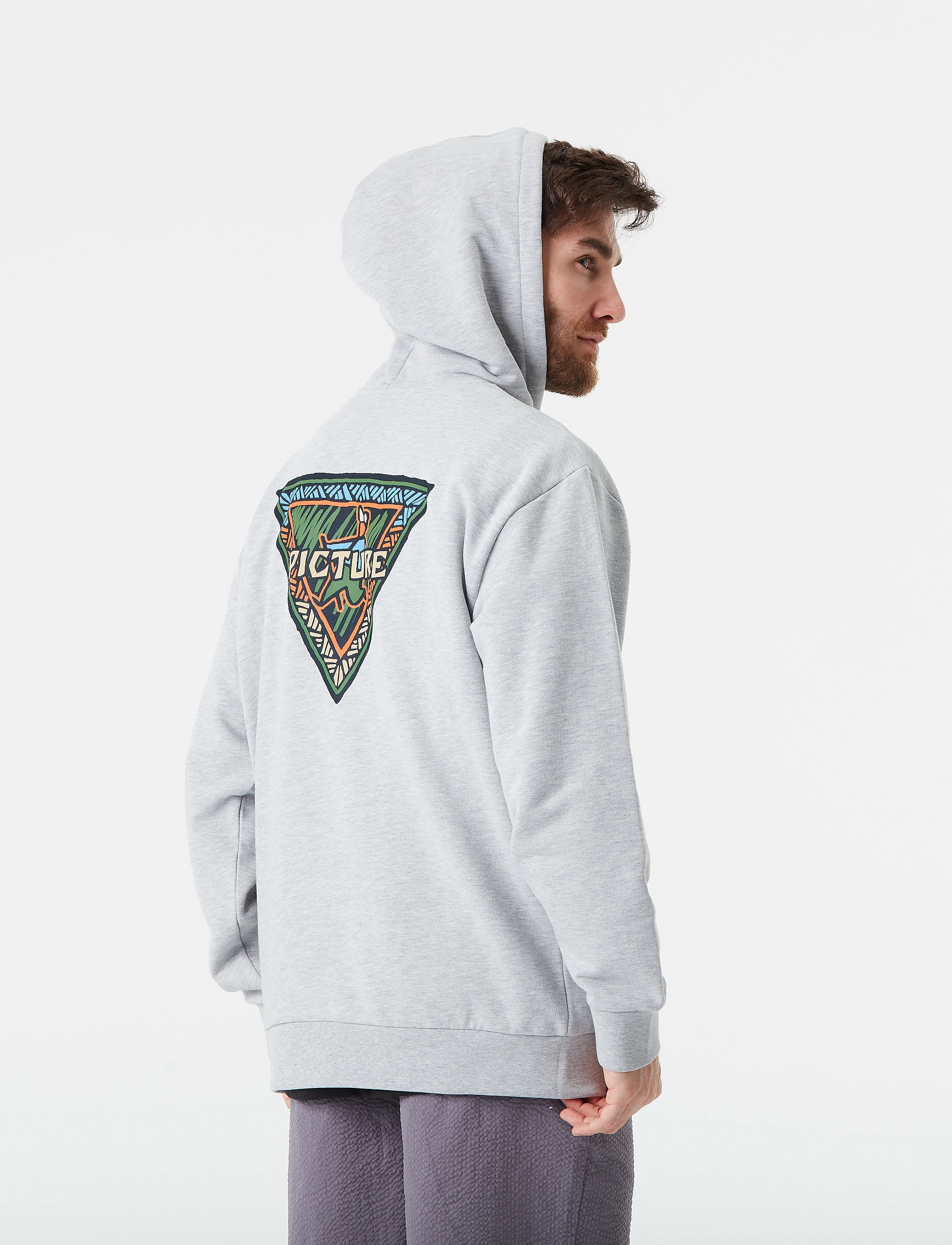 PICTURE ORGANIC CLOTHING - CAILEY HOODIE - b grey melange - 4