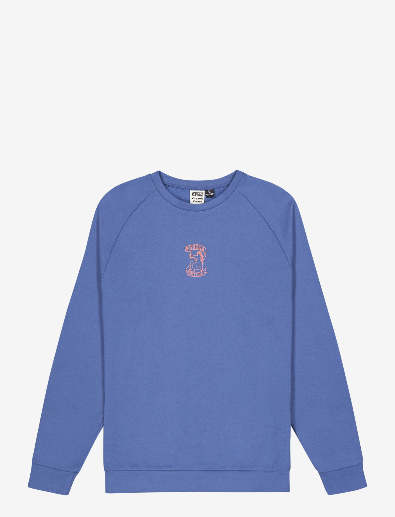 PICTURE ORGANIC CLOTHING - TERRA CREW - oberteile - b skipper blue - 1