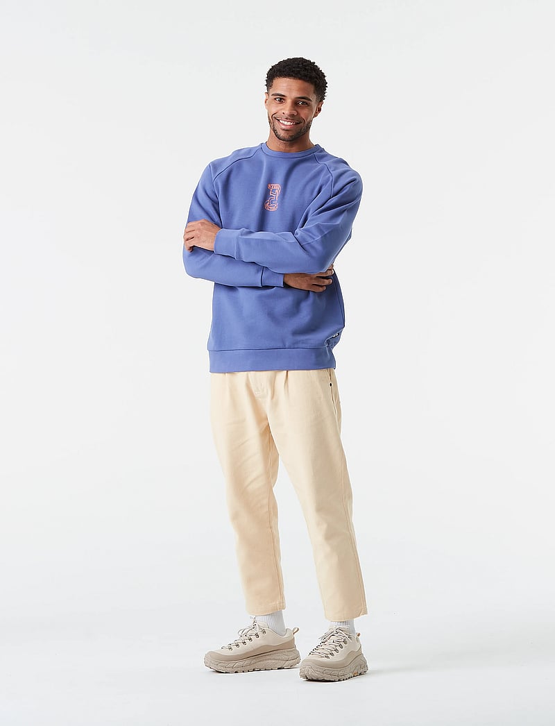 PICTURE ORGANIC CLOTHING - TERRA CREW - oberteile - b skipper blue - 0