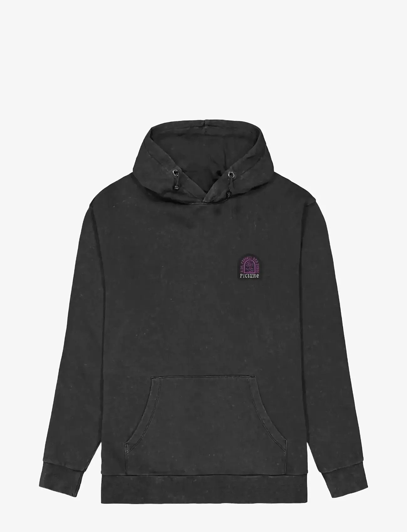 PICTURE ORGANIC CLOTHING - PICTURIDE HOODIE - huvtröjor - b black washed - 0