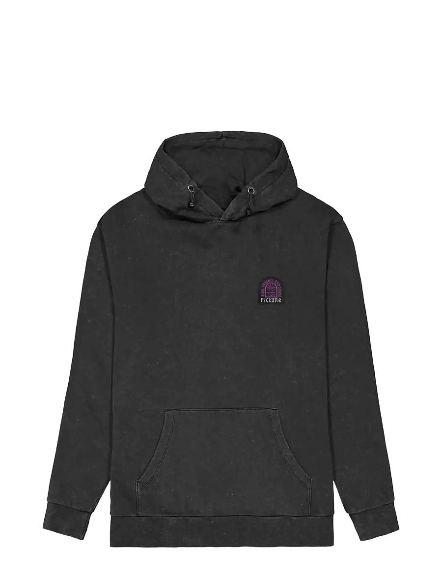 PICTURE ORGANIC CLOTHING - PICTURIDE HOODIE - pulls a capuche - b black washed - 0