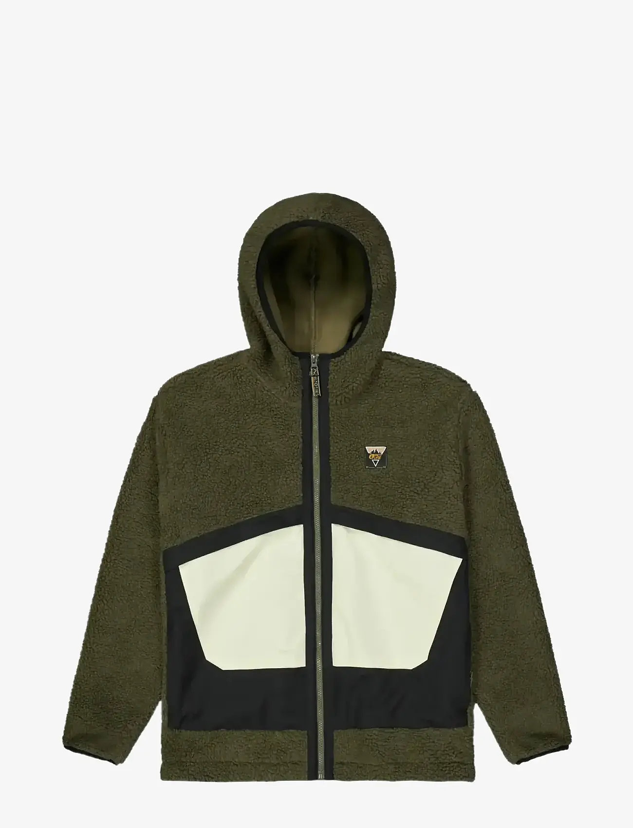 PICTURE ORGANIC CLOTHING - PMBTON ZIP HOODIE - efterårsjakker - a tobacco black - 1