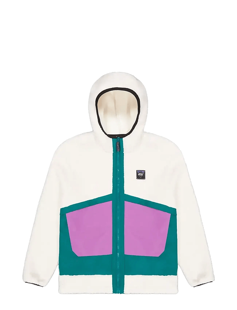 PICTURE ORGANIC CLOTHING - PMBTON ZIP HOODIE - höstjackor - b tofu deep water - 1