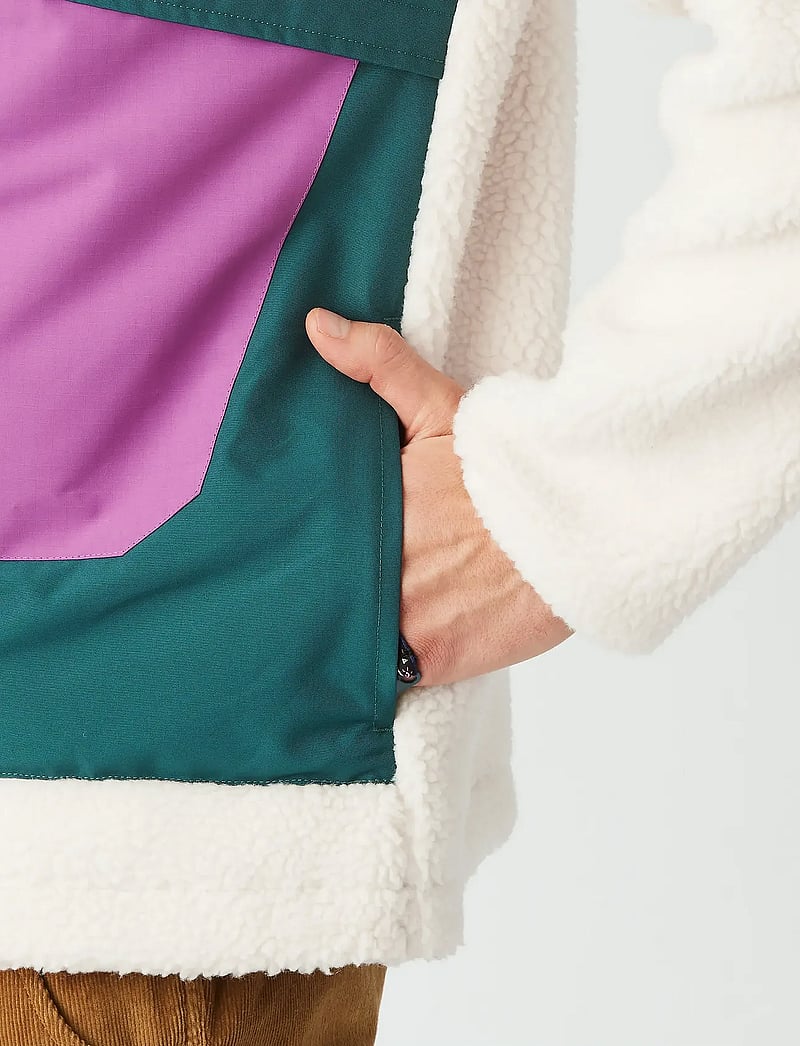 PICTURE ORGANIC CLOTHING - PMBTON ZIP HOODIE - höstjackor - b tofu deep water - 5