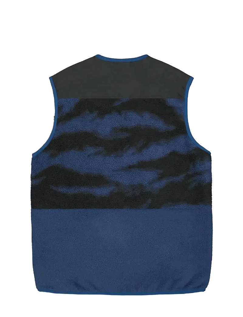 PICTURE ORGANIC CLOTHING - GAMVIK FLEECE VEST - gilets sans manches - a patriot blue retro fusi - 2