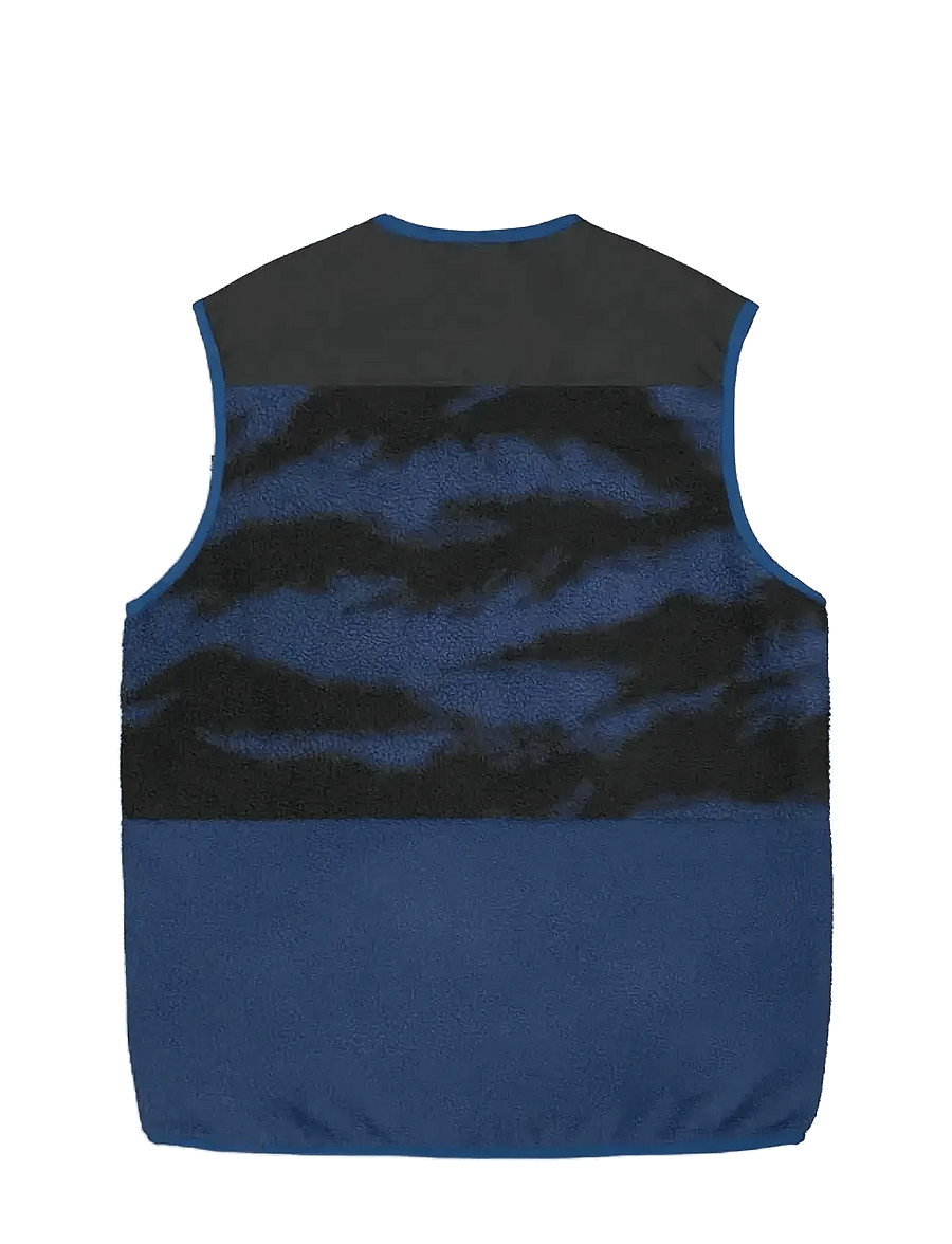 PICTURE ORGANIC CLOTHING - GAMVIK FLEECE VEST - kamizelki - a patriot blue retro fusi - 2