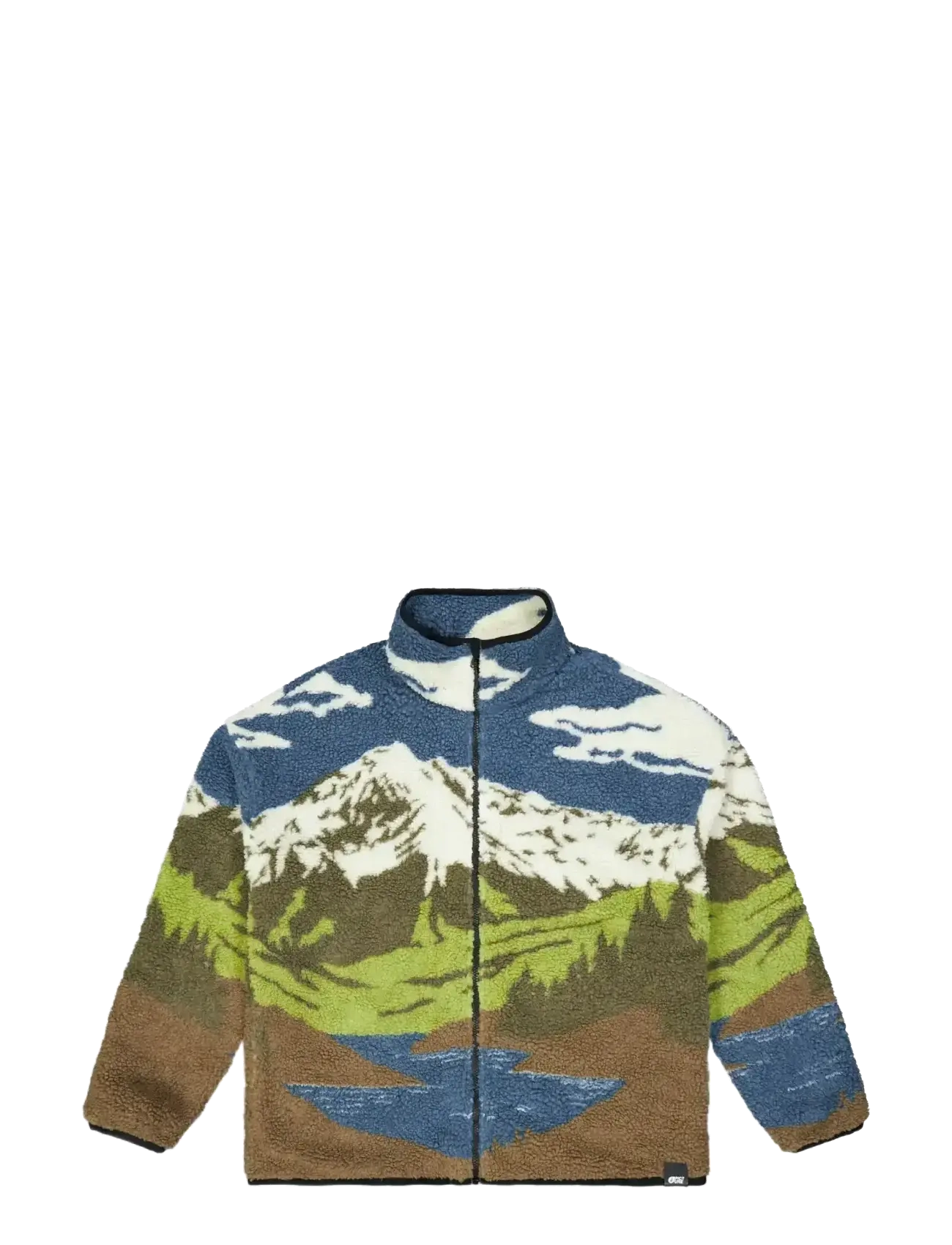 PICTURE ORGANIC CLOTHING Hafdals Zip Fleece Patterned - XL - Herren