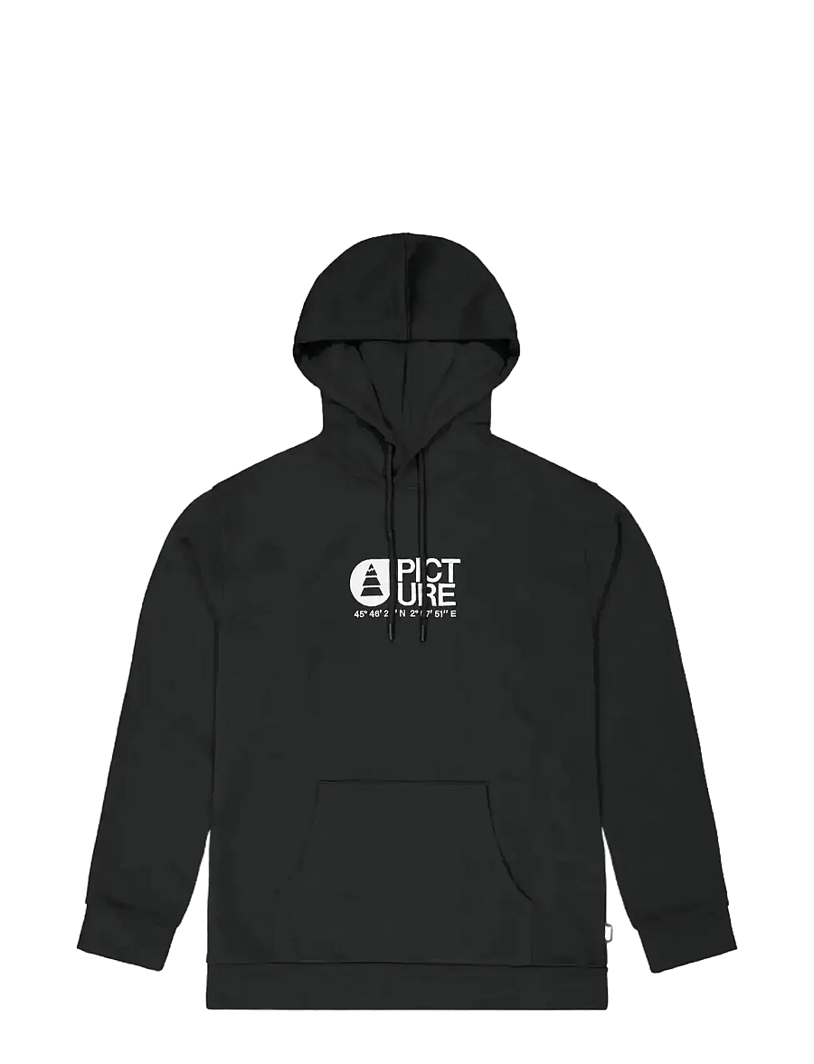 PICTURE ORGANIC CLOTHING - BASEMENT HOODIE - bluzy i swetry - a black - 0