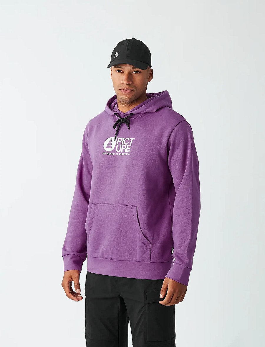 PICTURE ORGANIC CLOTHING - BASEMENT HOODIE - sweatshirts - b bright magenta - 3