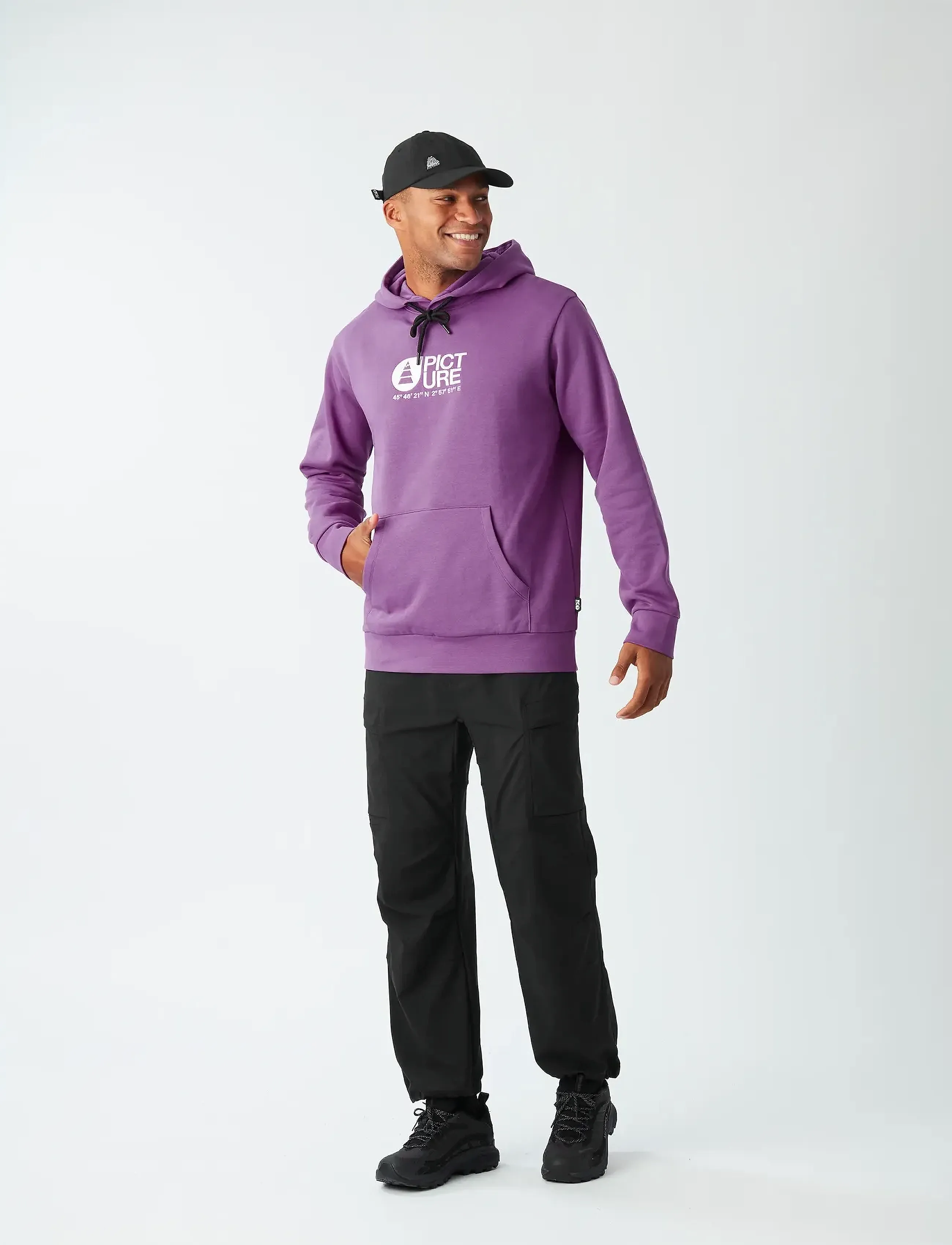 PICTURE ORGANIC CLOTHING - BASEMENT HOODIE - overdele - b bright magenta - 4