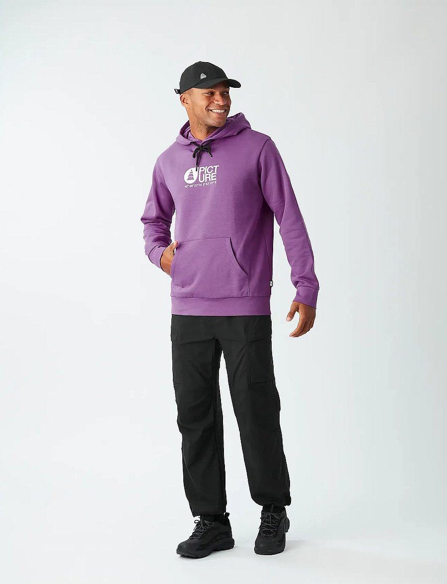 PICTURE ORGANIC CLOTHING - BASEMENT HOODIE - sweatshirts - b bright magenta - 4