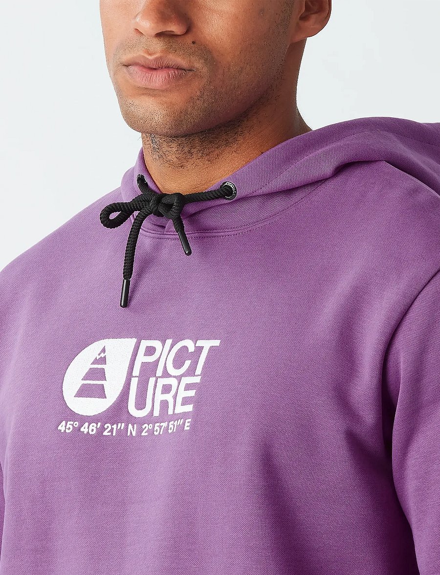 PICTURE ORGANIC CLOTHING - BASEMENT HOODIE - sweatshirts - b bright magenta - 5