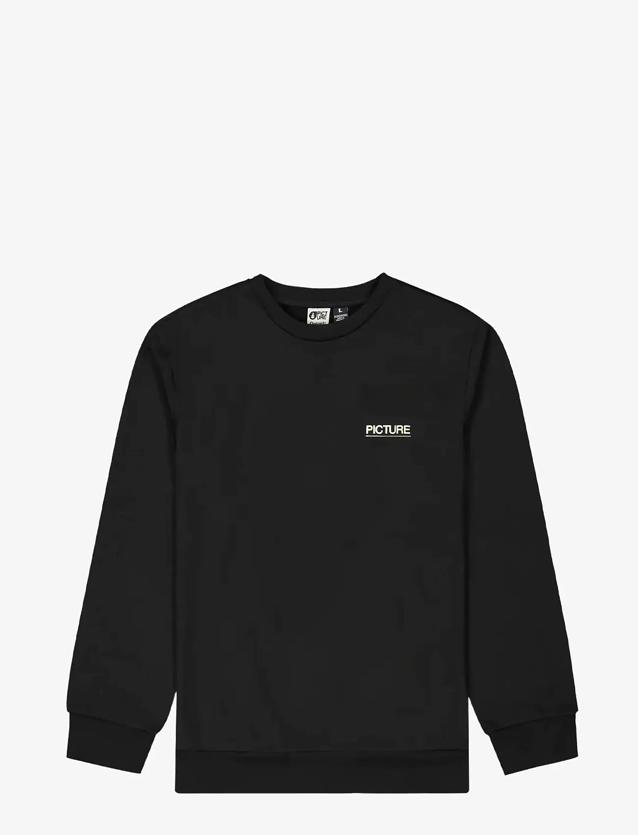 PICTURE ORGANIC CLOTHING - SHAKAY CREW - overdele - a black - 1