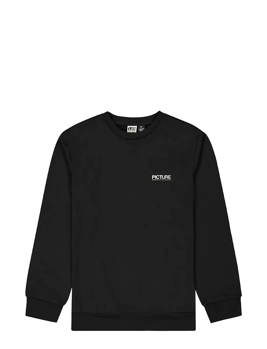 PICTURE ORGANIC CLOTHING - SHAKAY CREW - overdele - a black - 1