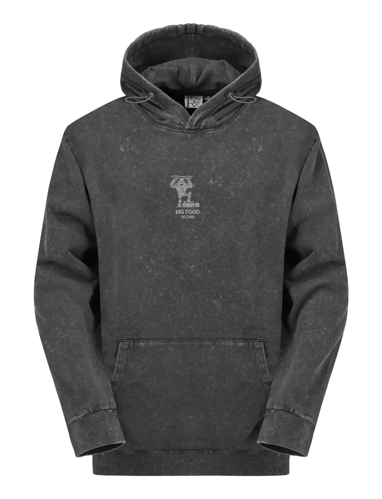PICTURE ORGANIC CLOTHING - BIGFOOT HOODIE - black washed - 1
